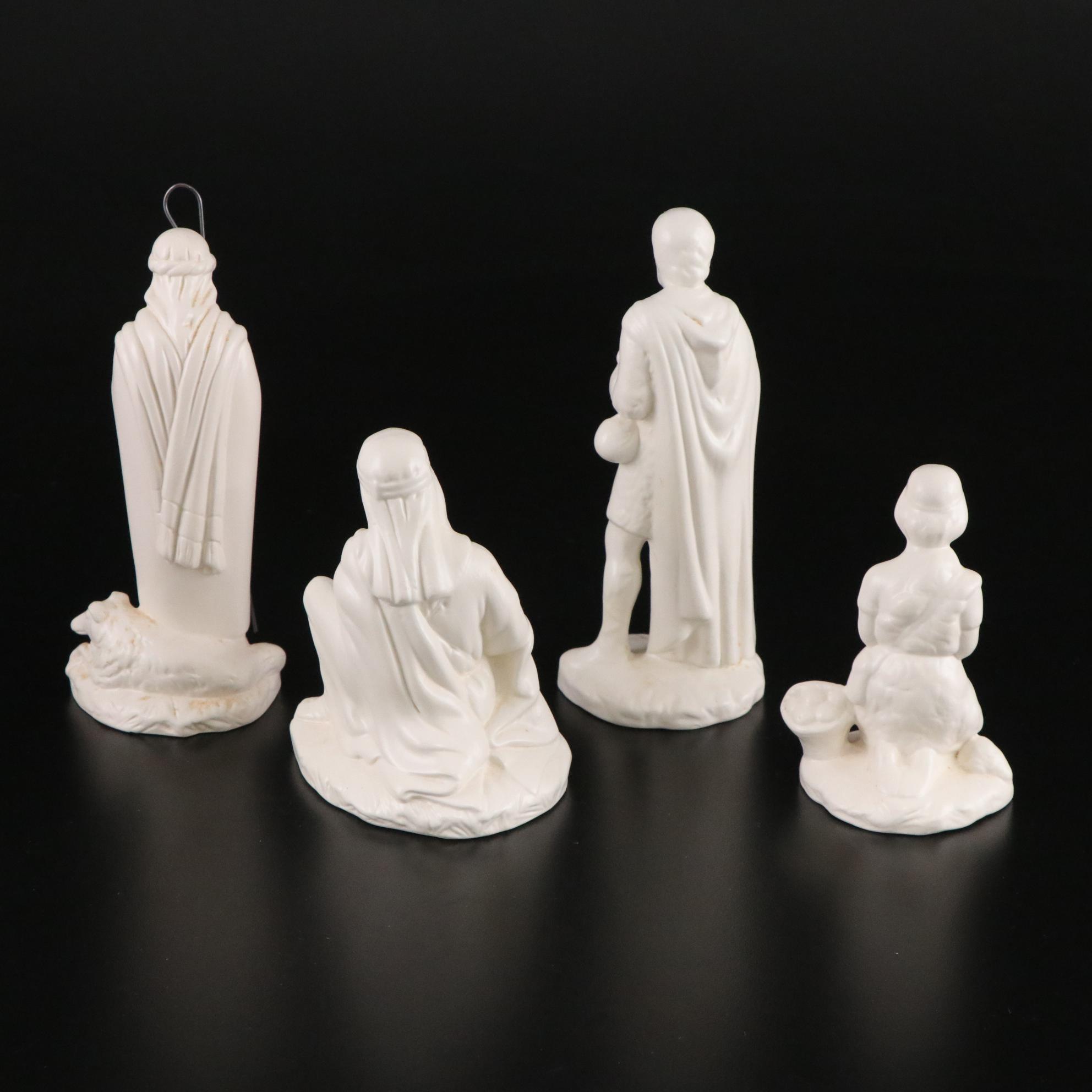 Holland Mold Ceramic Nativity Figurines