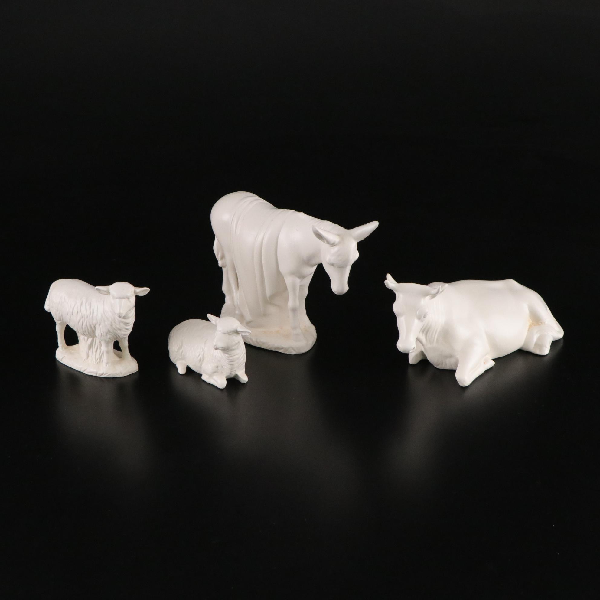 Holland Mold Ceramic Nativity Figurines