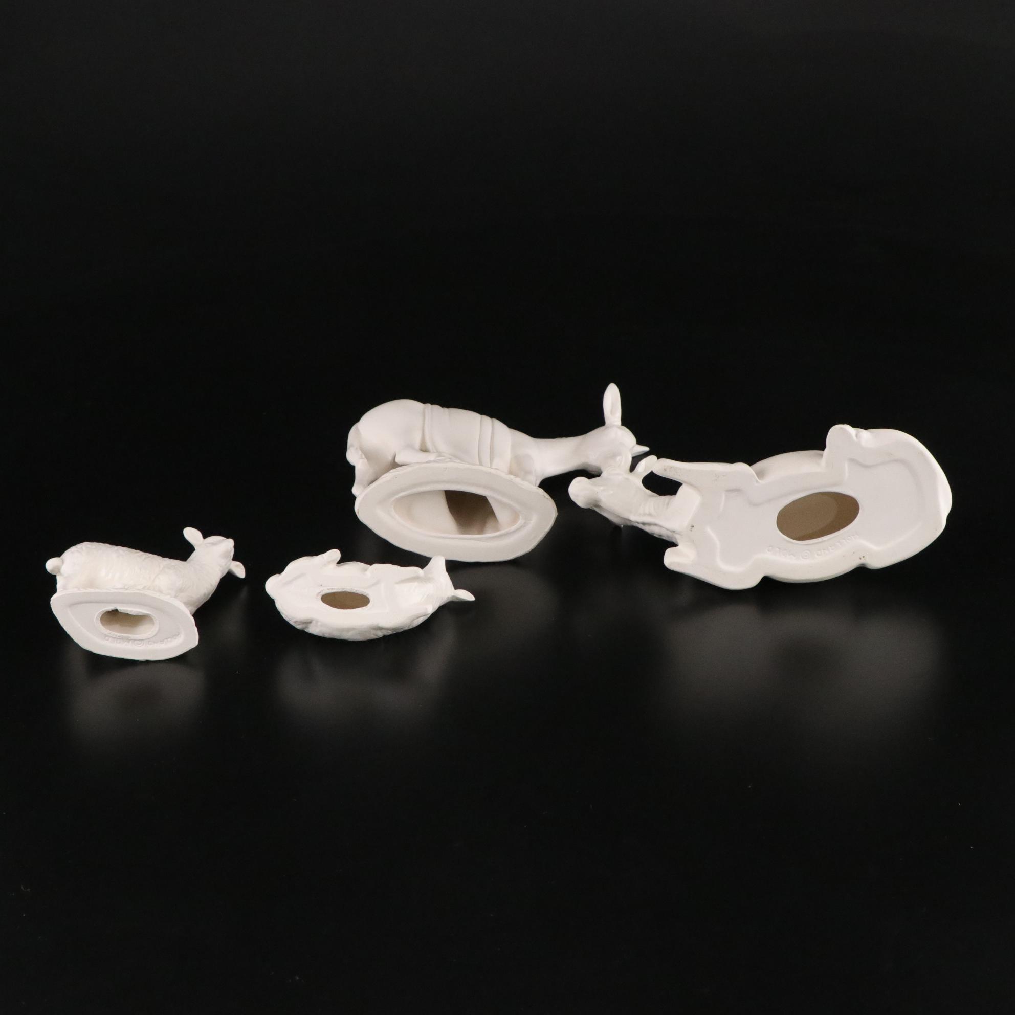 Holland Mold Ceramic Nativity Figurines