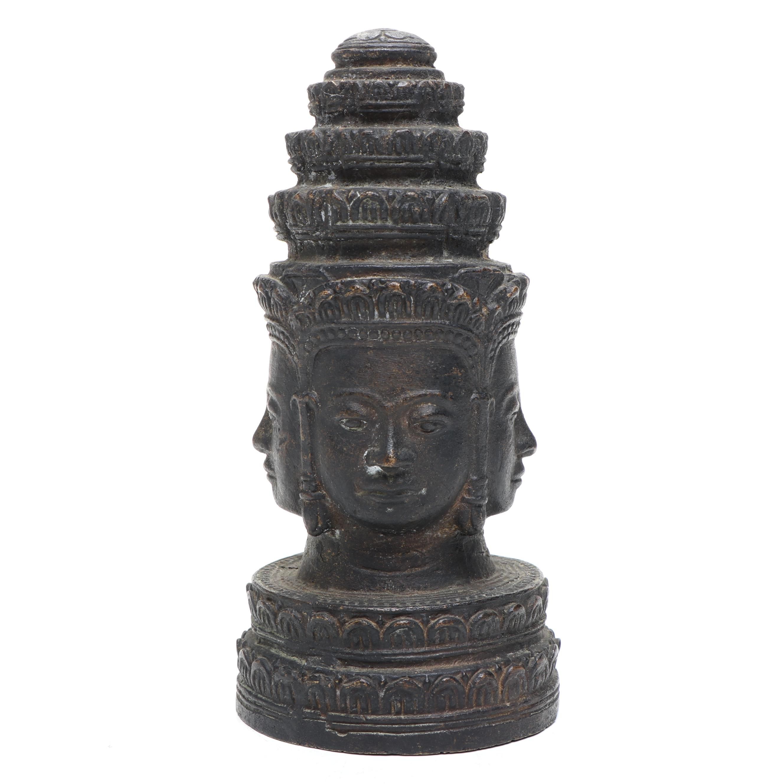 Bronze Shiva Head
