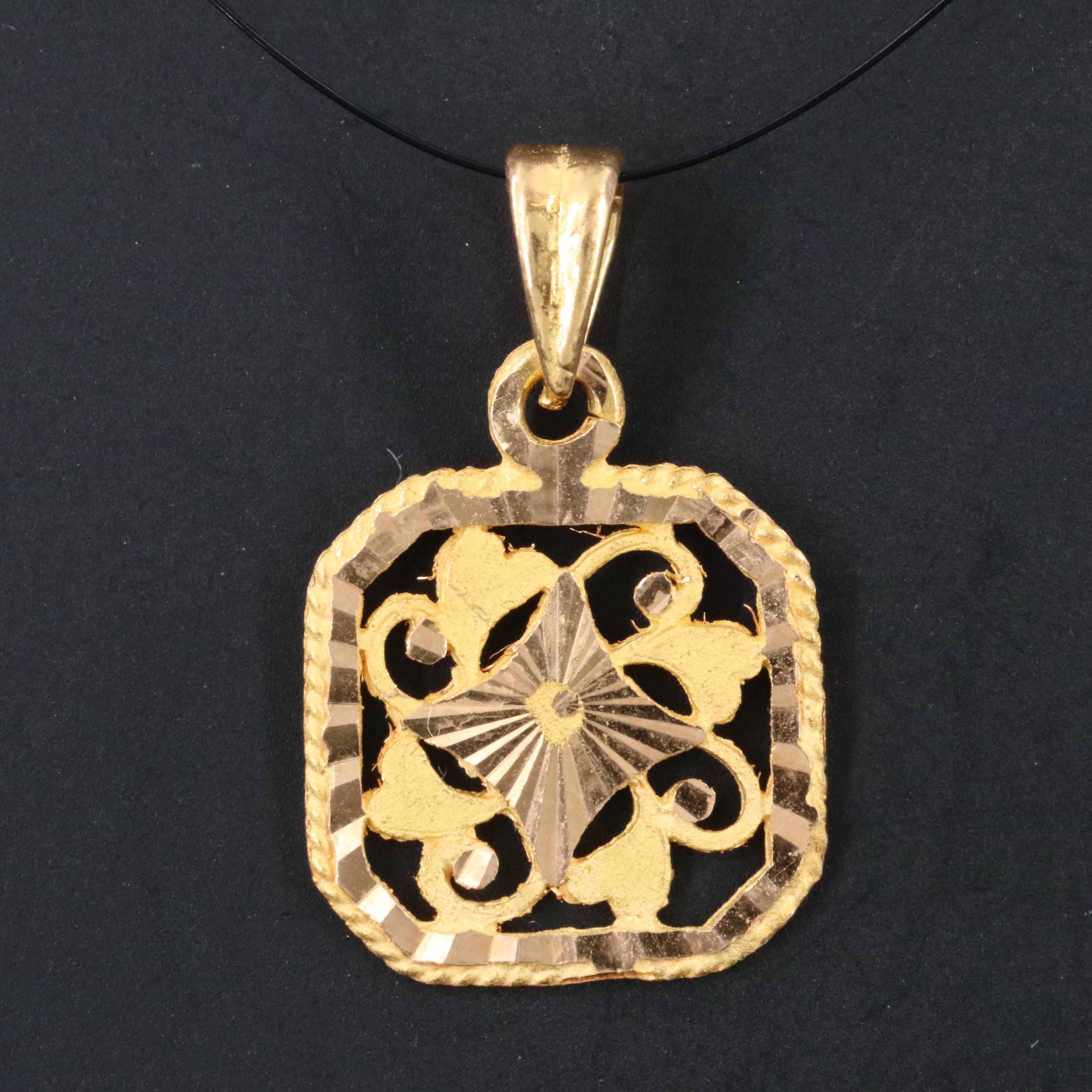21K Pendant