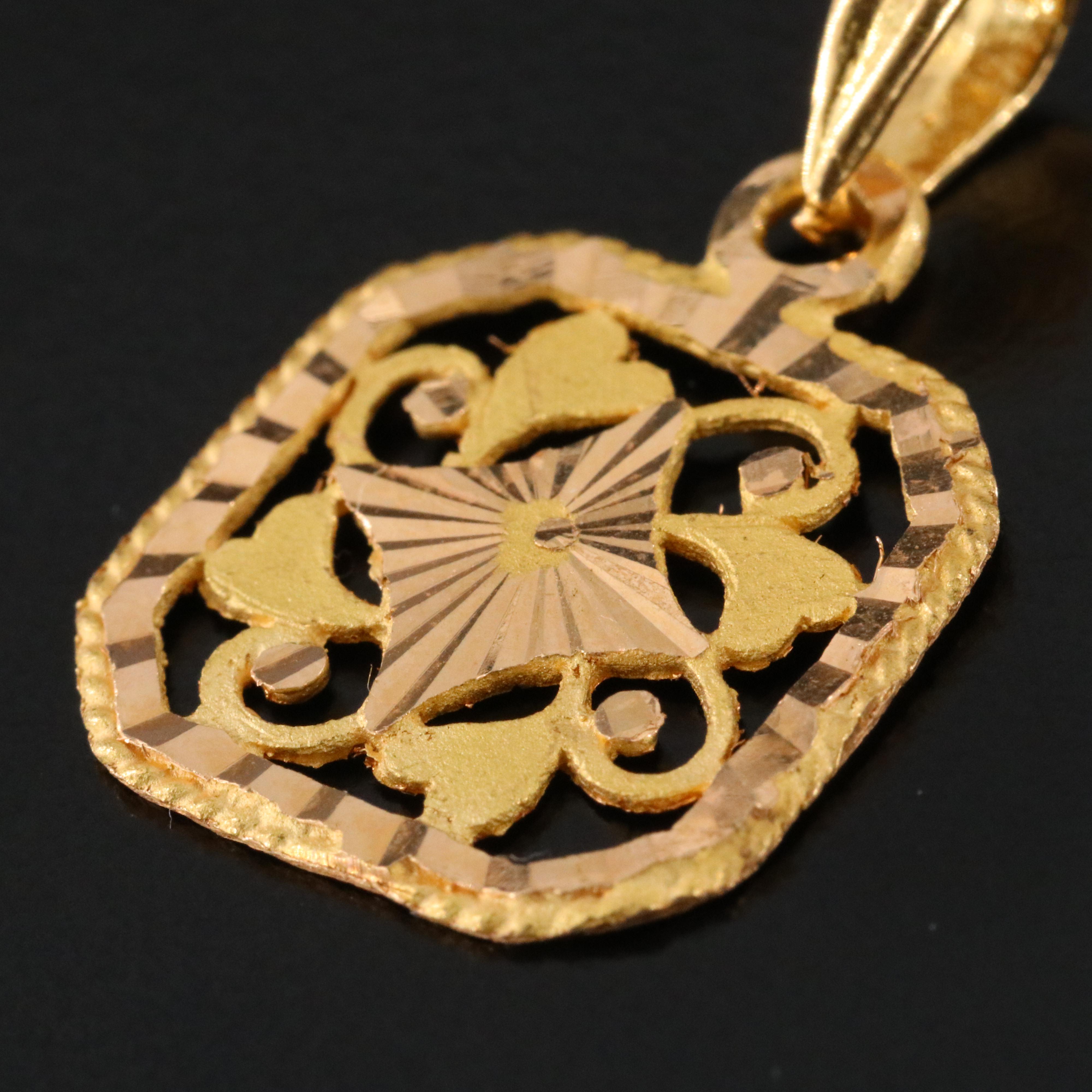 21K Pendant
