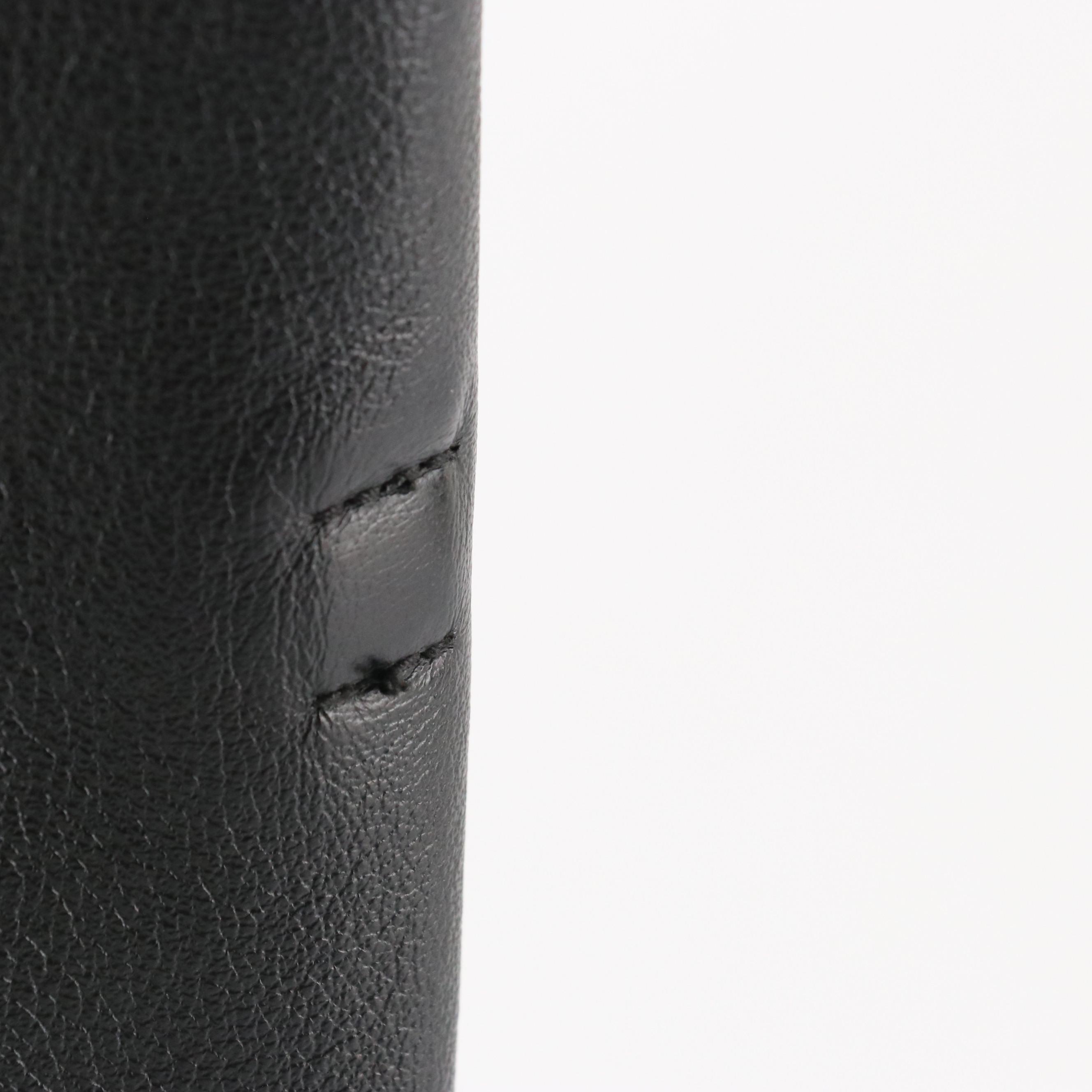 Balenciaga Small Everyday Tote in Black Calfskin Leather