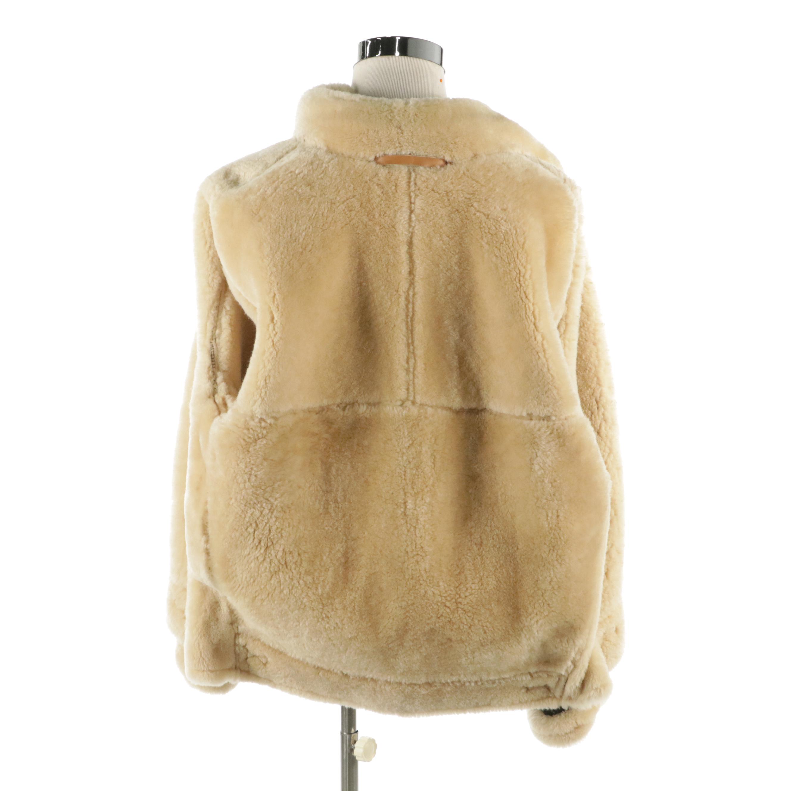 Men's Willis & Geiger Classic U.S Army B-3 Sheepskin-Lined Leather Flight Jacket