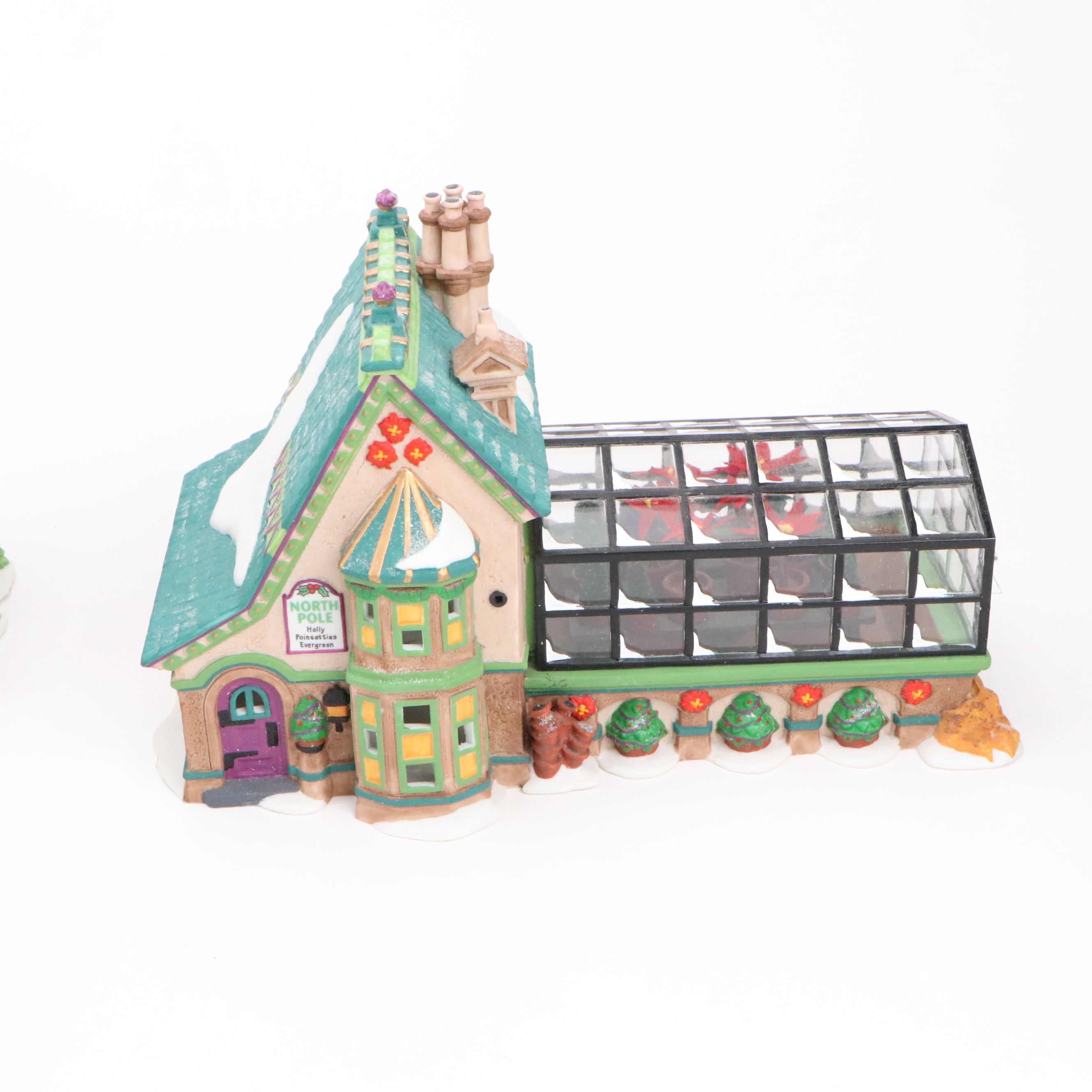Department 56 "Santa's Sleigh Launch" and More North Pole Series Decor