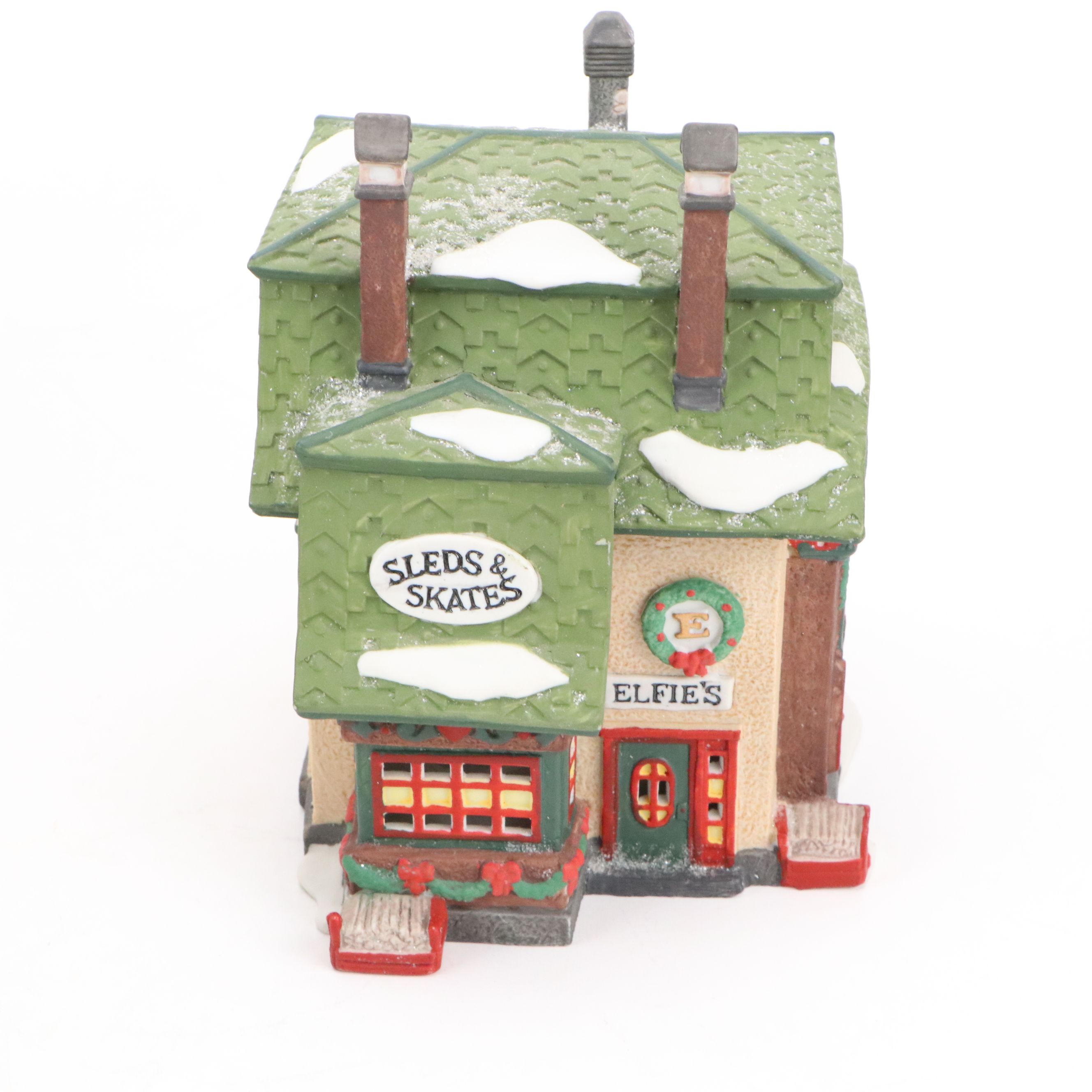 Department 56 "Santa's Sleigh Launch" and More North Pole Series Decor