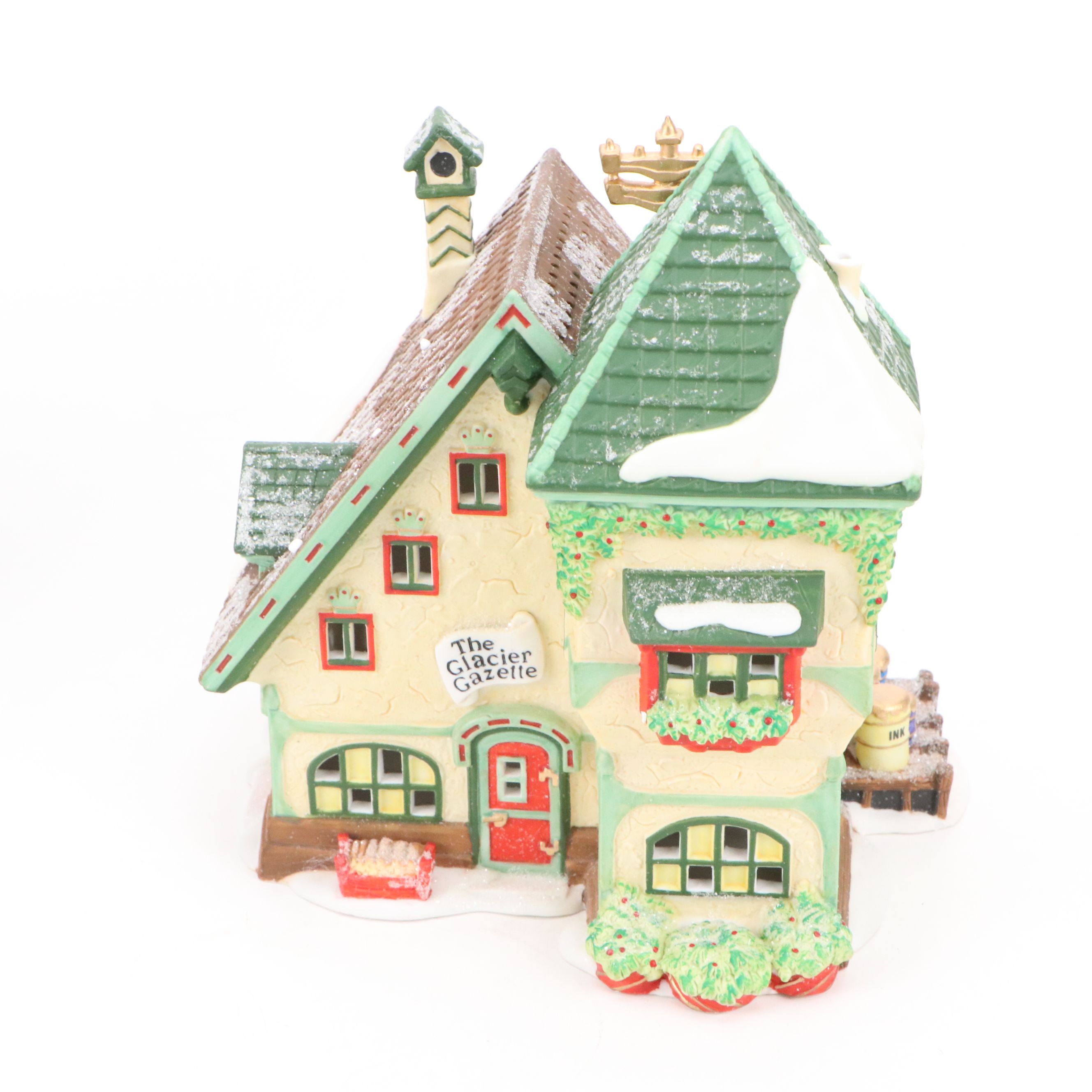Department 56 "Santa's Sleigh Launch" and More North Pole Series Decor