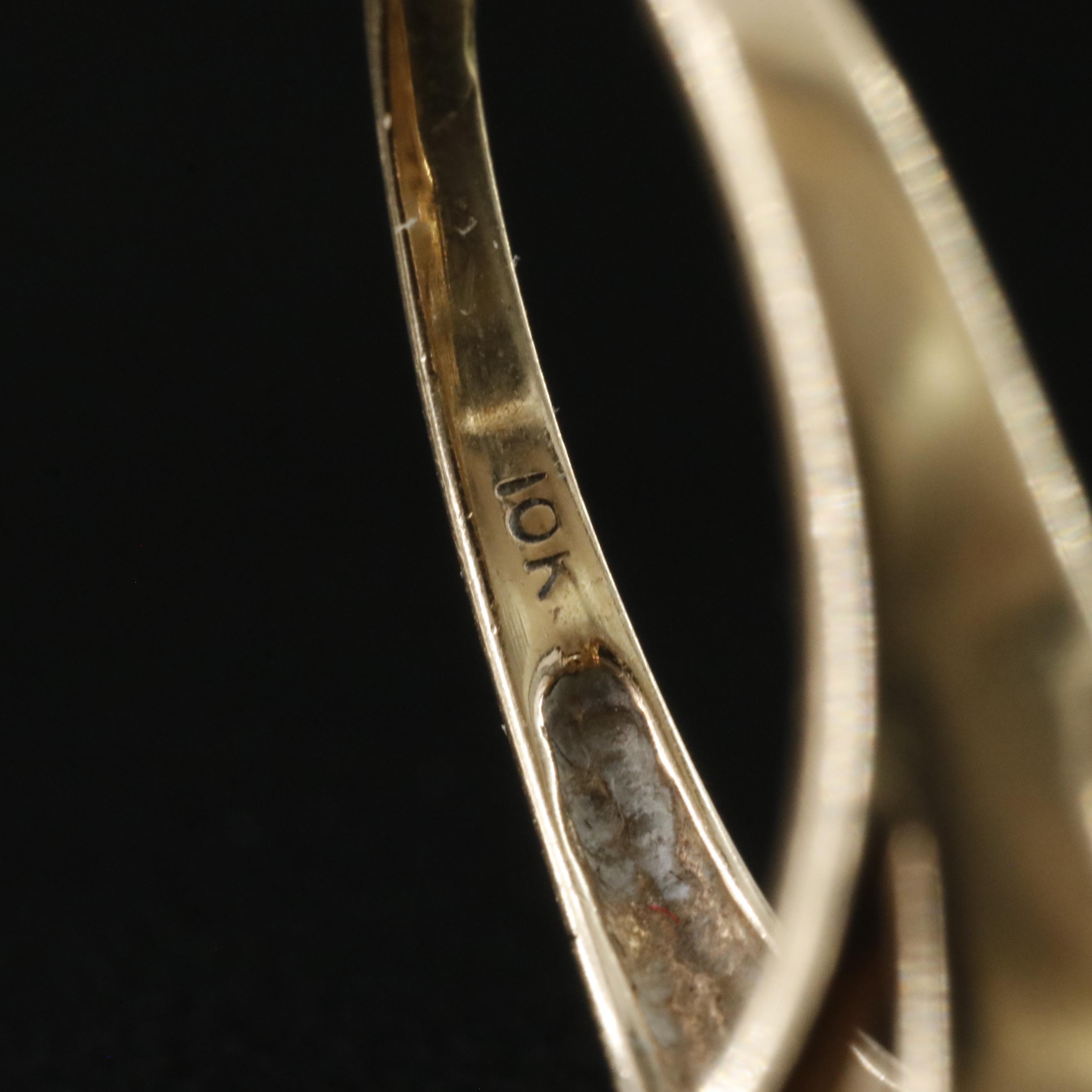 14K Opal and Diamond Ring