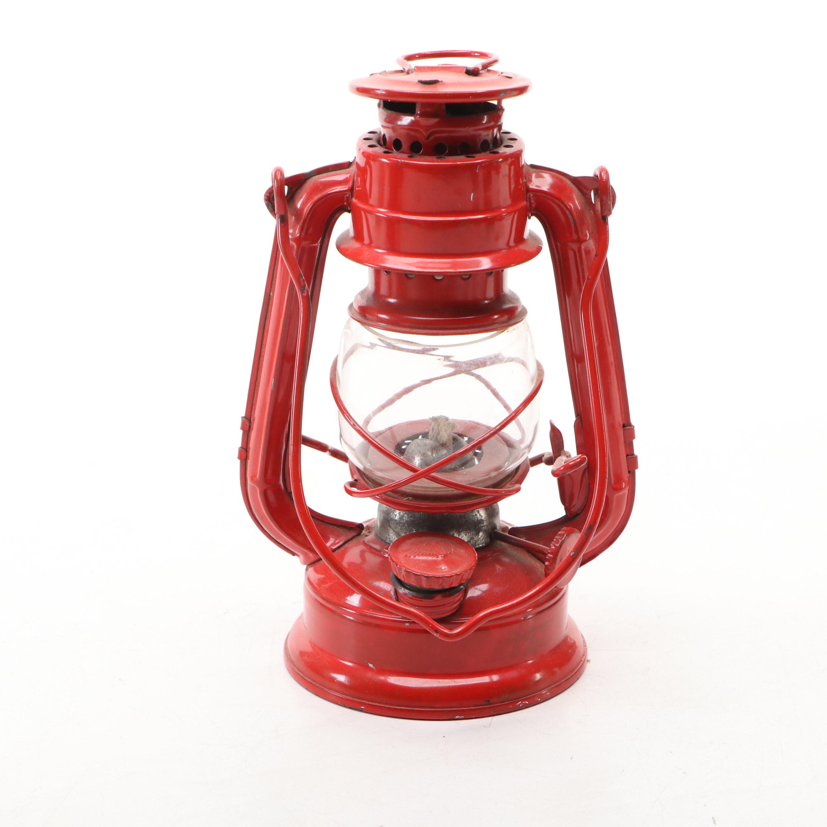 Dietz "Little Wizard" Kerosene Lantern with Winged Wheel and Other Lantern