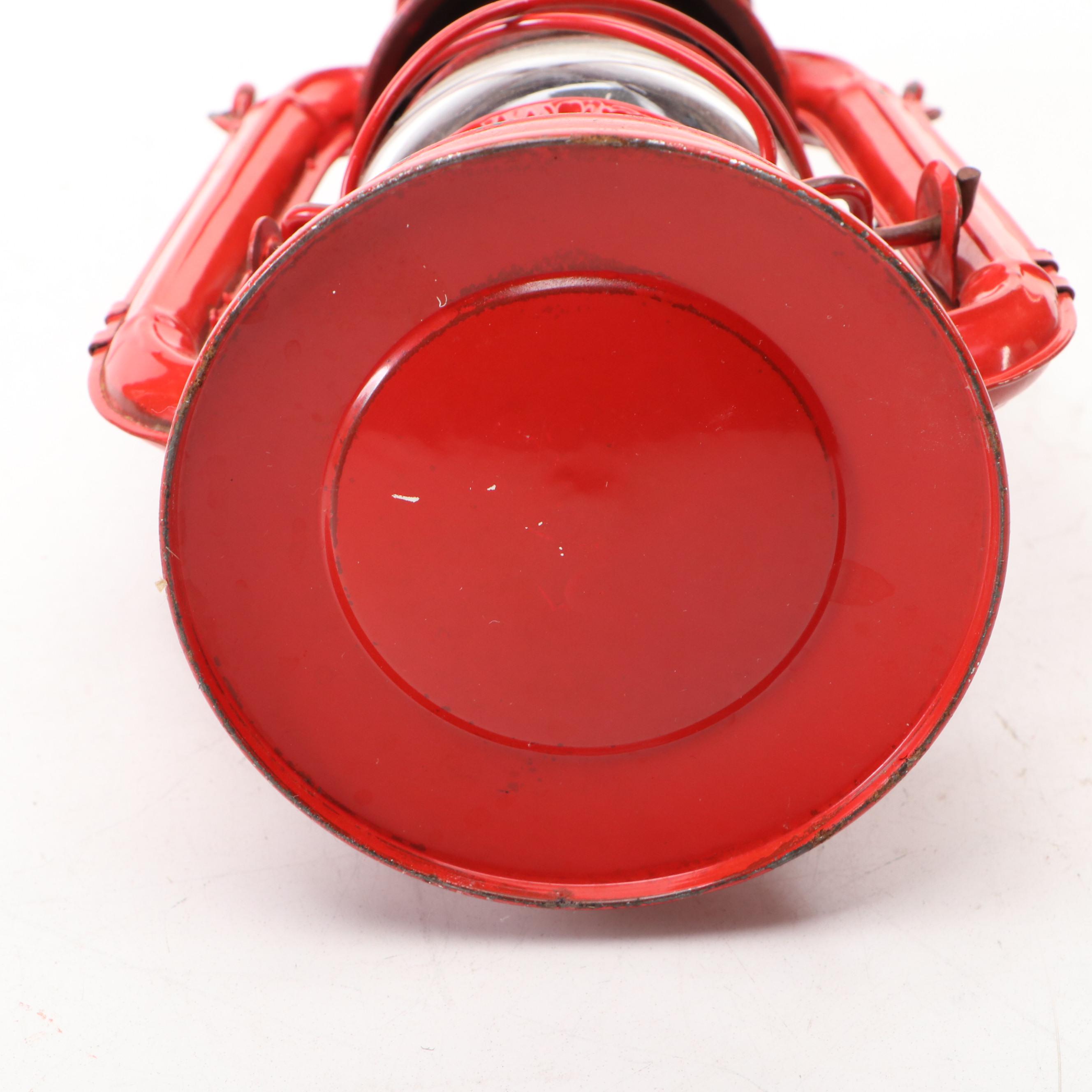 Dietz "Little Wizard" Kerosene Lantern with Winged Wheel and Other Lantern