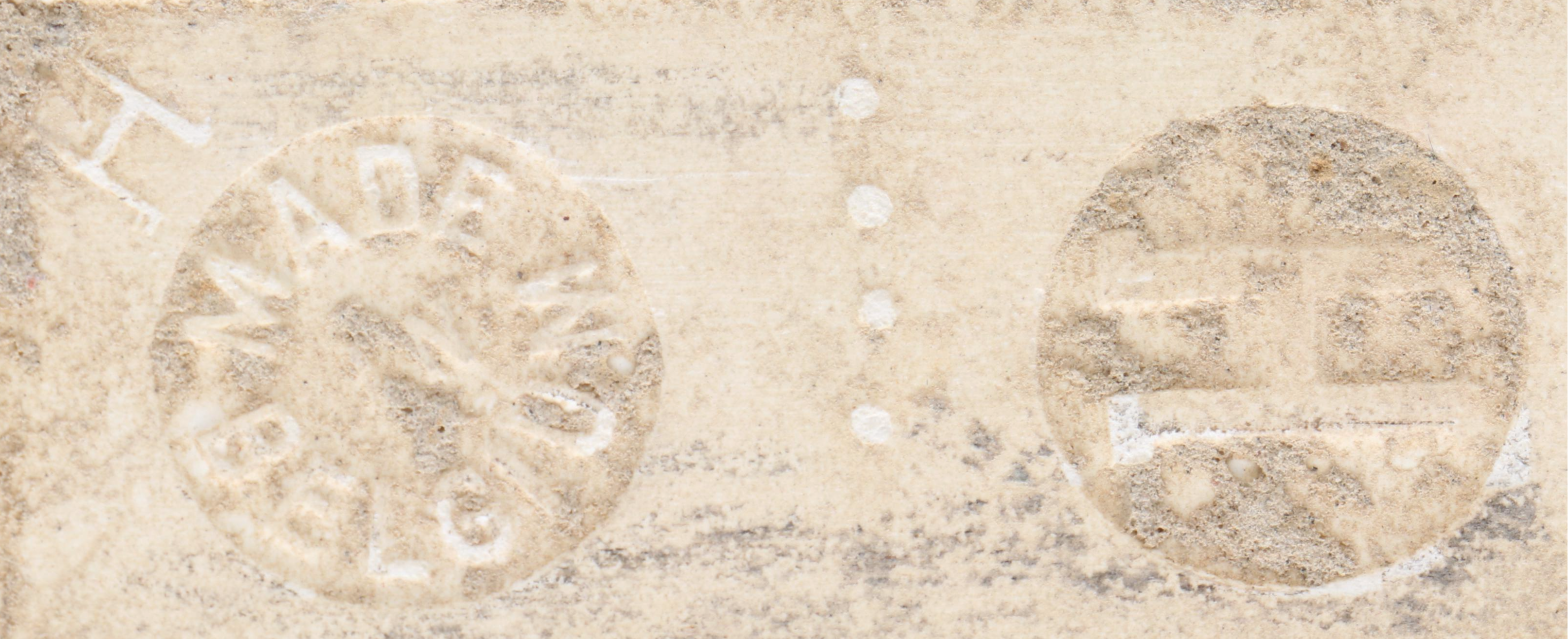 Manhattan Electrical Supply Co Metal Voltmeter with Ceramic Tile and Other Décor