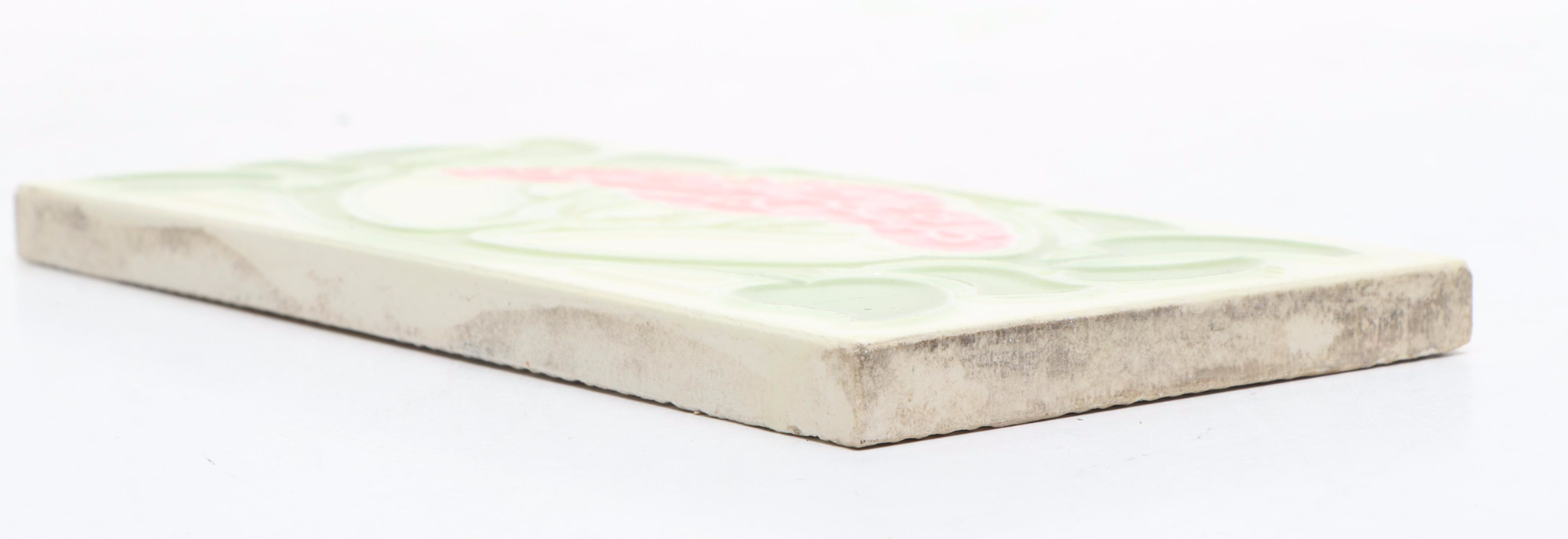 Manhattan Electrical Supply Co Metal Voltmeter with Ceramic Tile and Other Décor