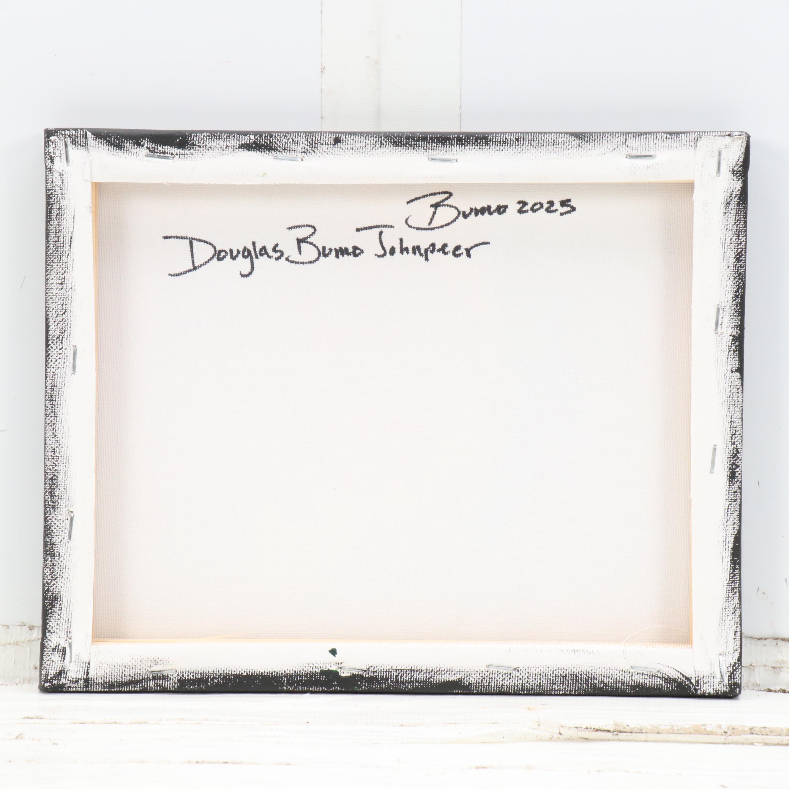 Doug "Bumo" Johnpeer Sunset Landscape Oil Painting, 2025