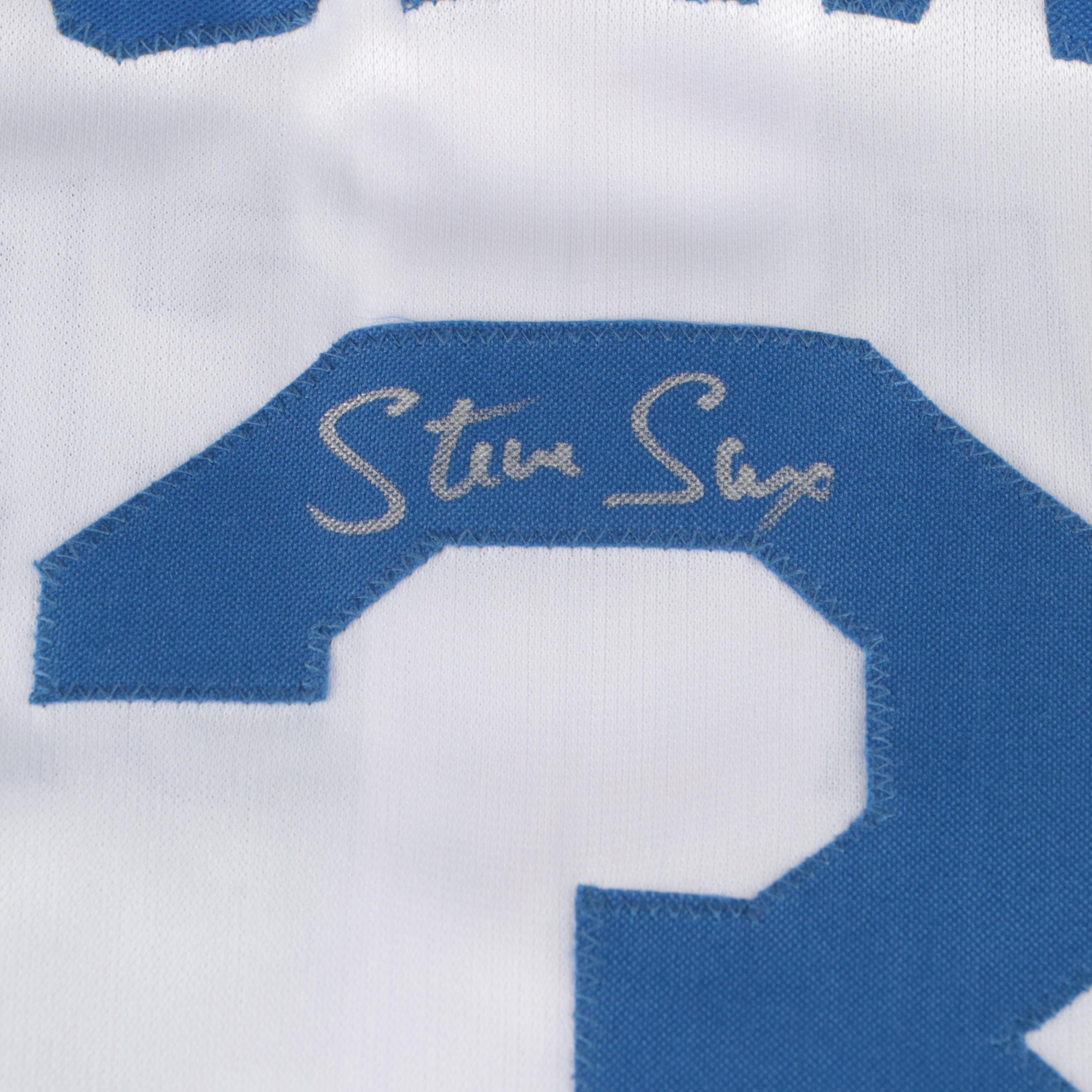 Steve Sax Signed Los Angeles Dodgers Baseball Jersey, PSA