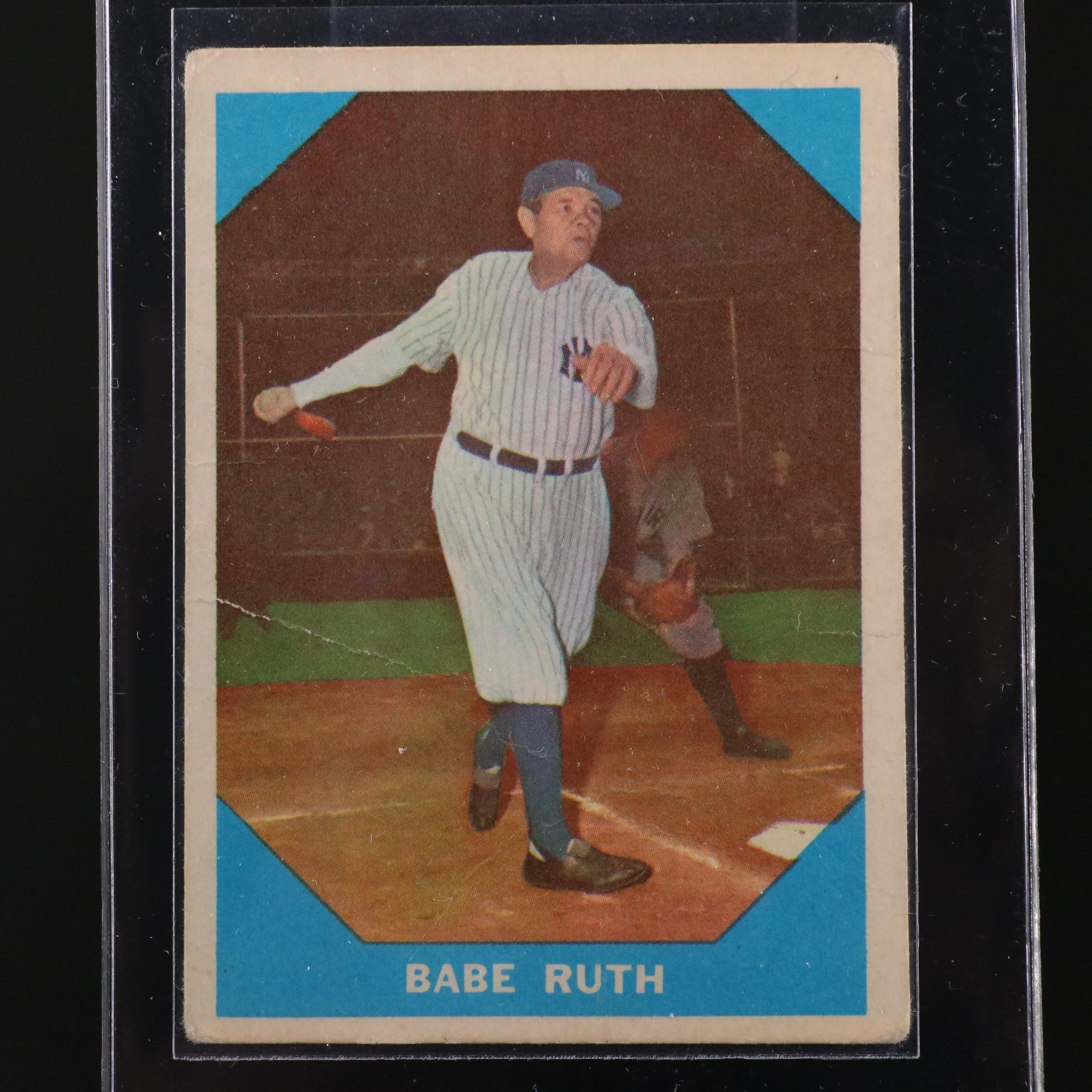 1960 Fleer Babe Ruth New York Yankees Baseball Card