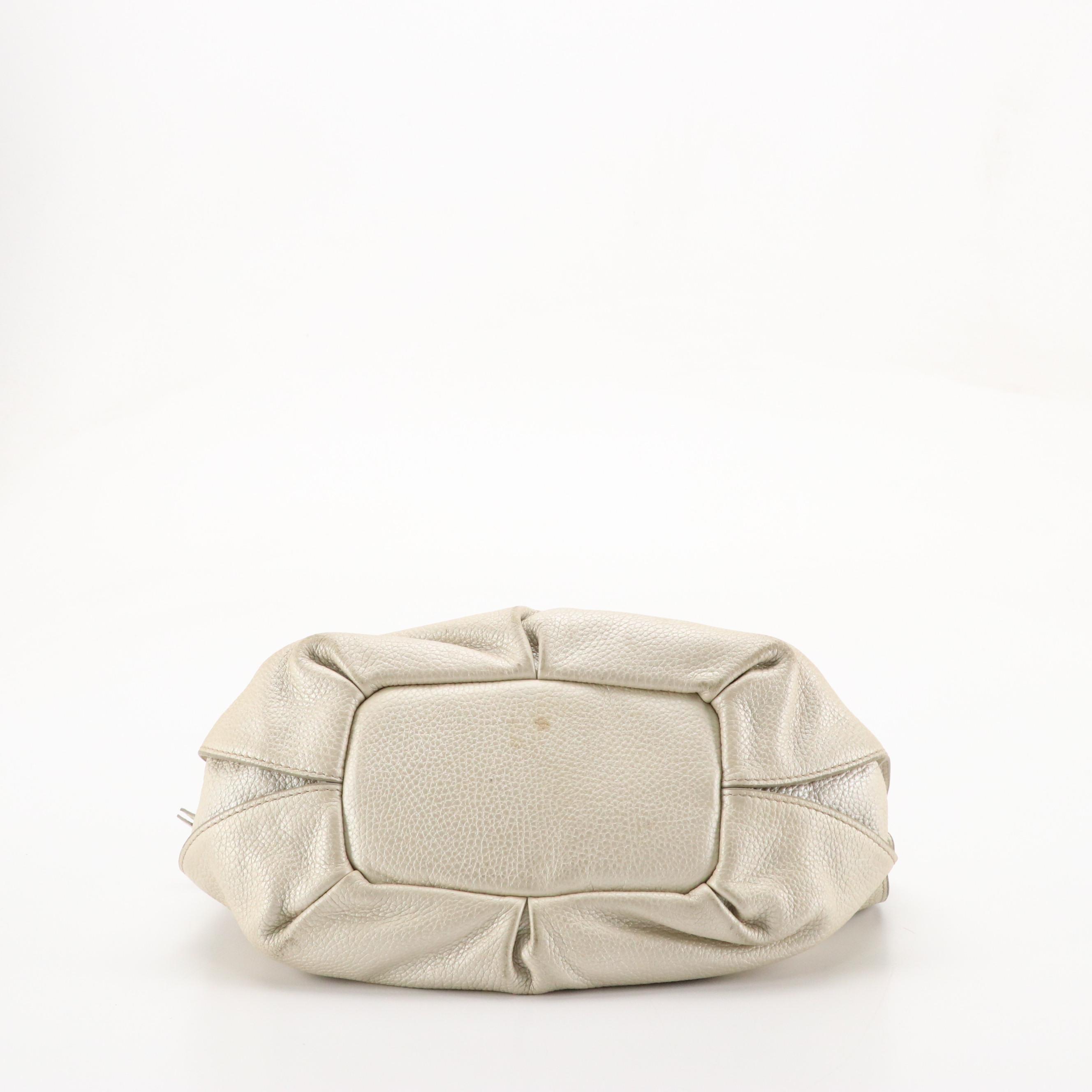 Celine Bittersweet Calfskin Pebble Grain Leather Shoulder Bag