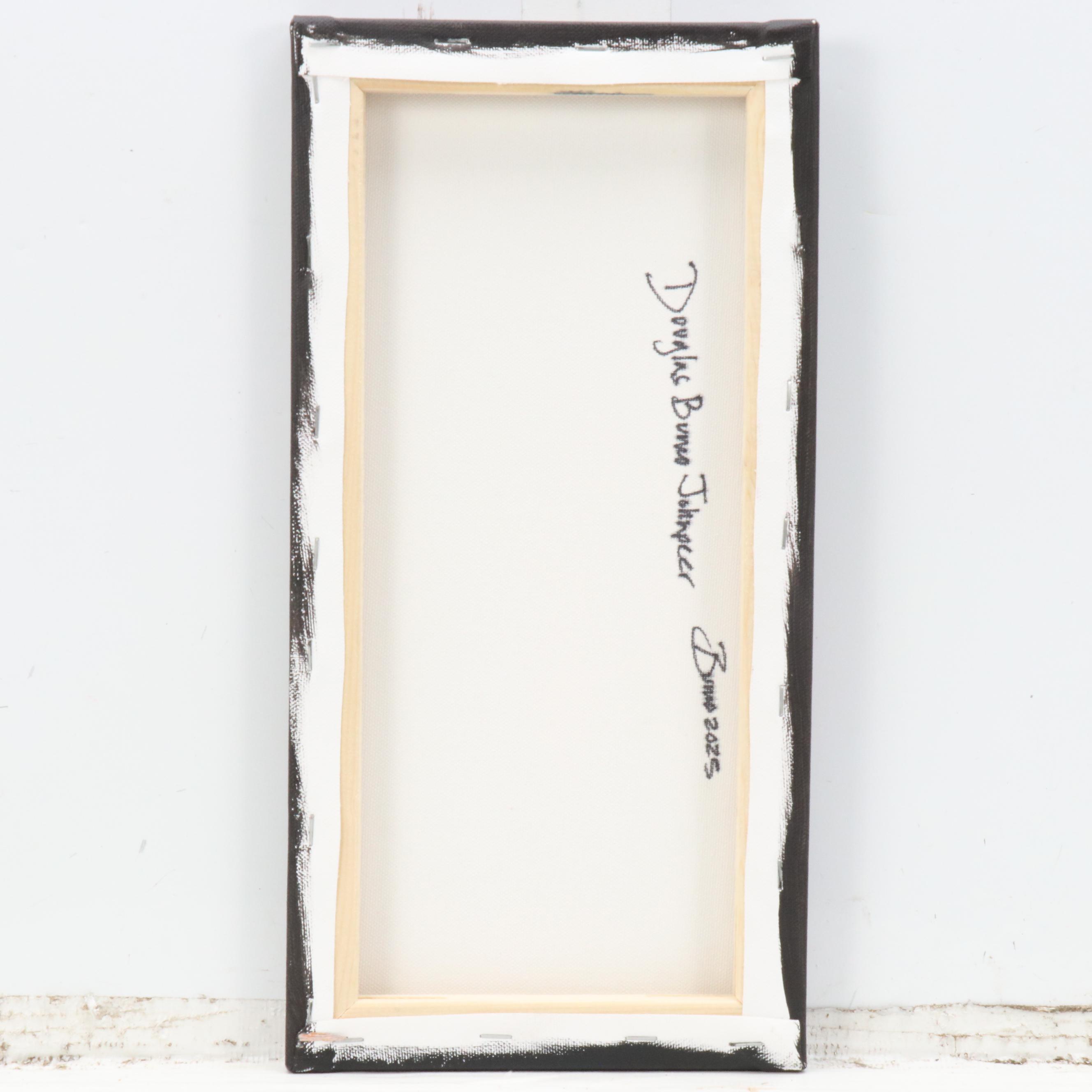 Doug "Bumo" Johnpeer Sunset Landscape Oil Painting, 2025