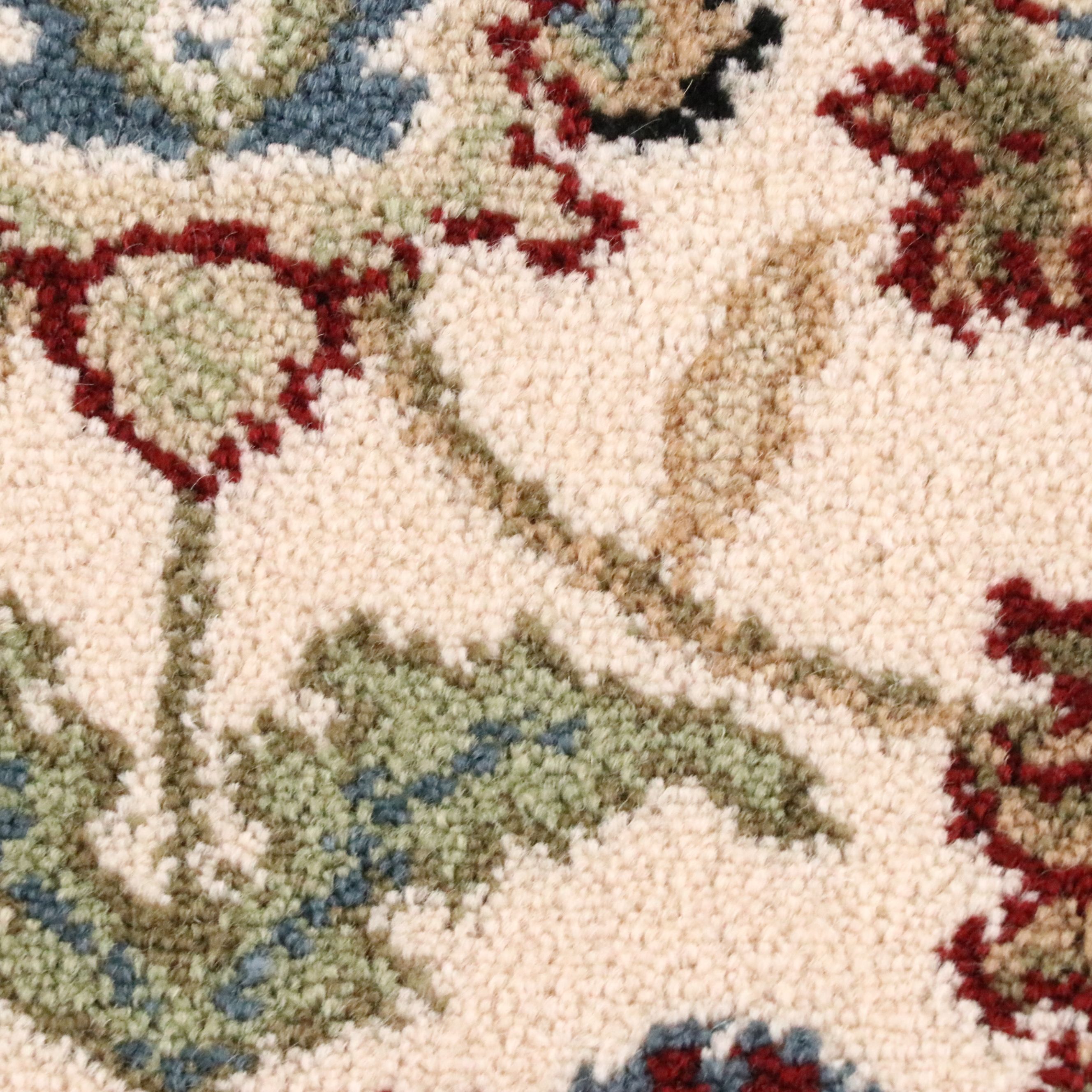 2'7 x 14'6 Machine Made Indo-Persian Style Carpet Runner