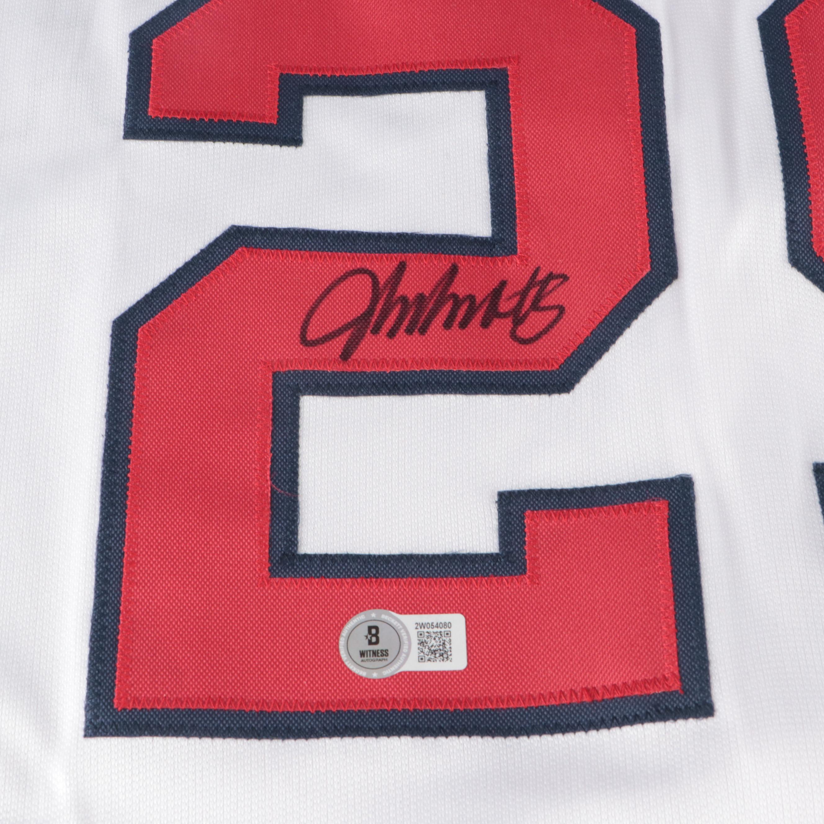 John Smoltz Signed Atlanta Braves Baseball Jersey, Beckett