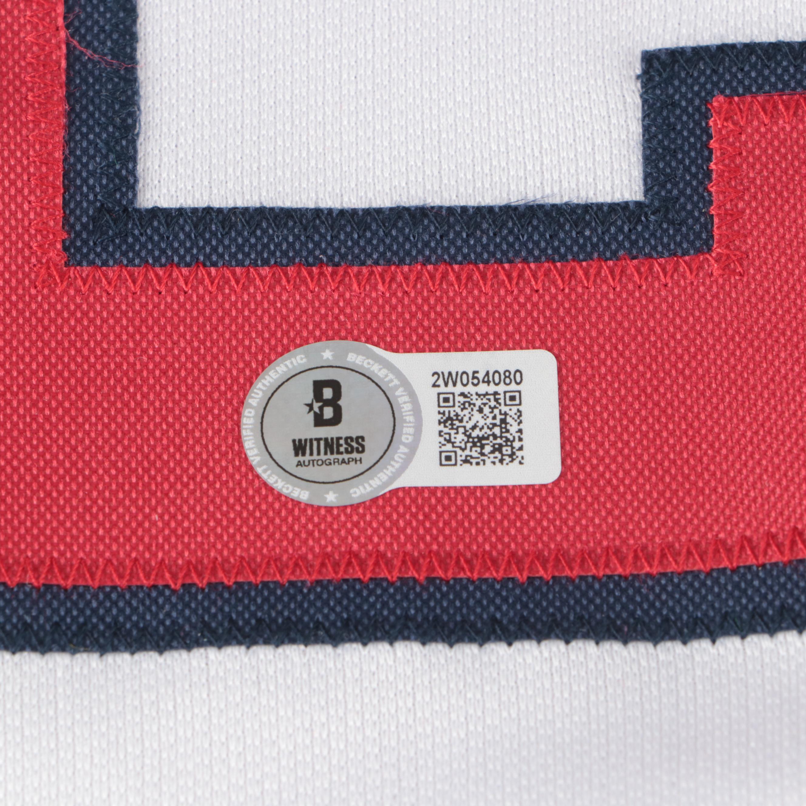 John Smoltz Signed Atlanta Braves Baseball Jersey, Beckett