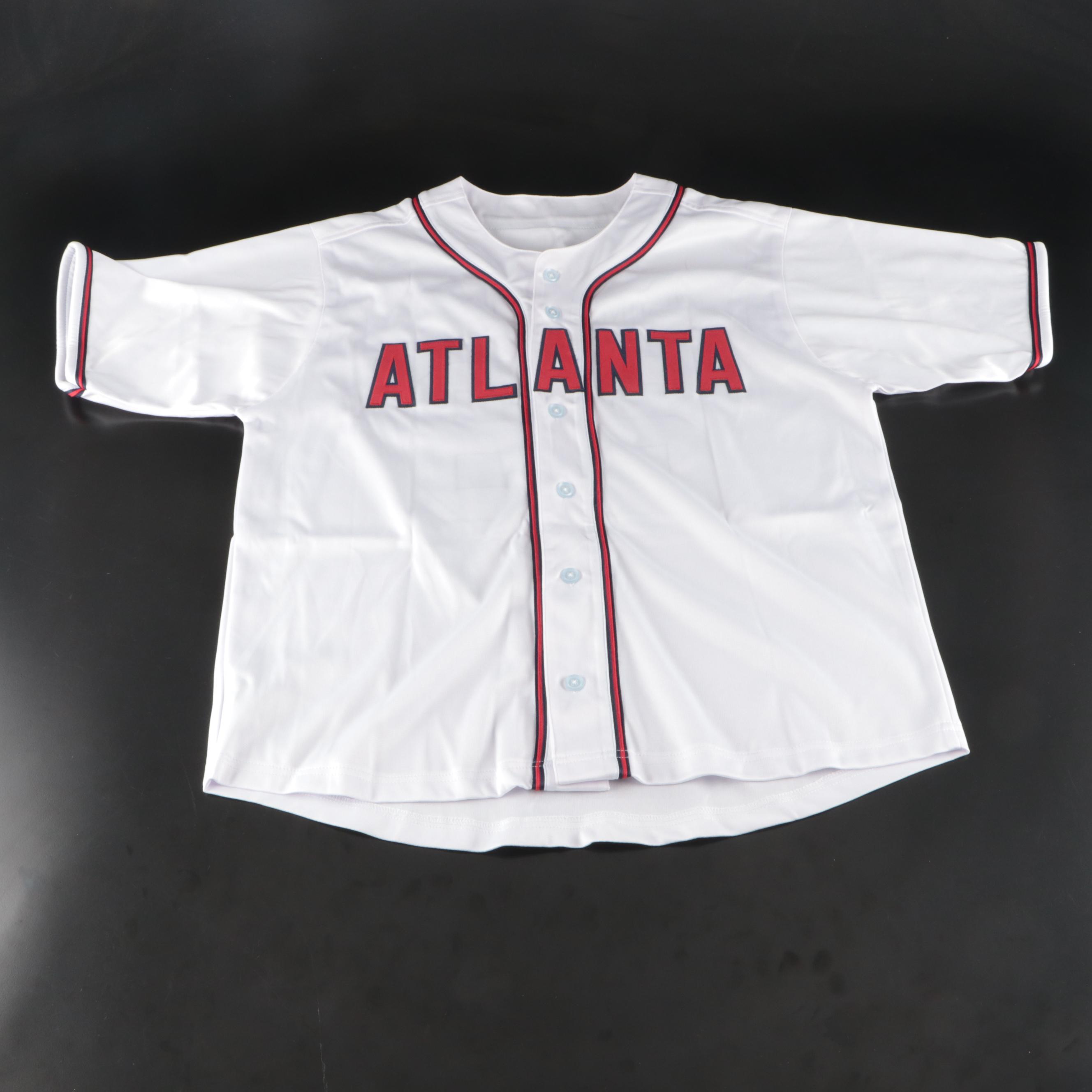 John Smoltz Signed Atlanta Braves Baseball Jersey, Beckett