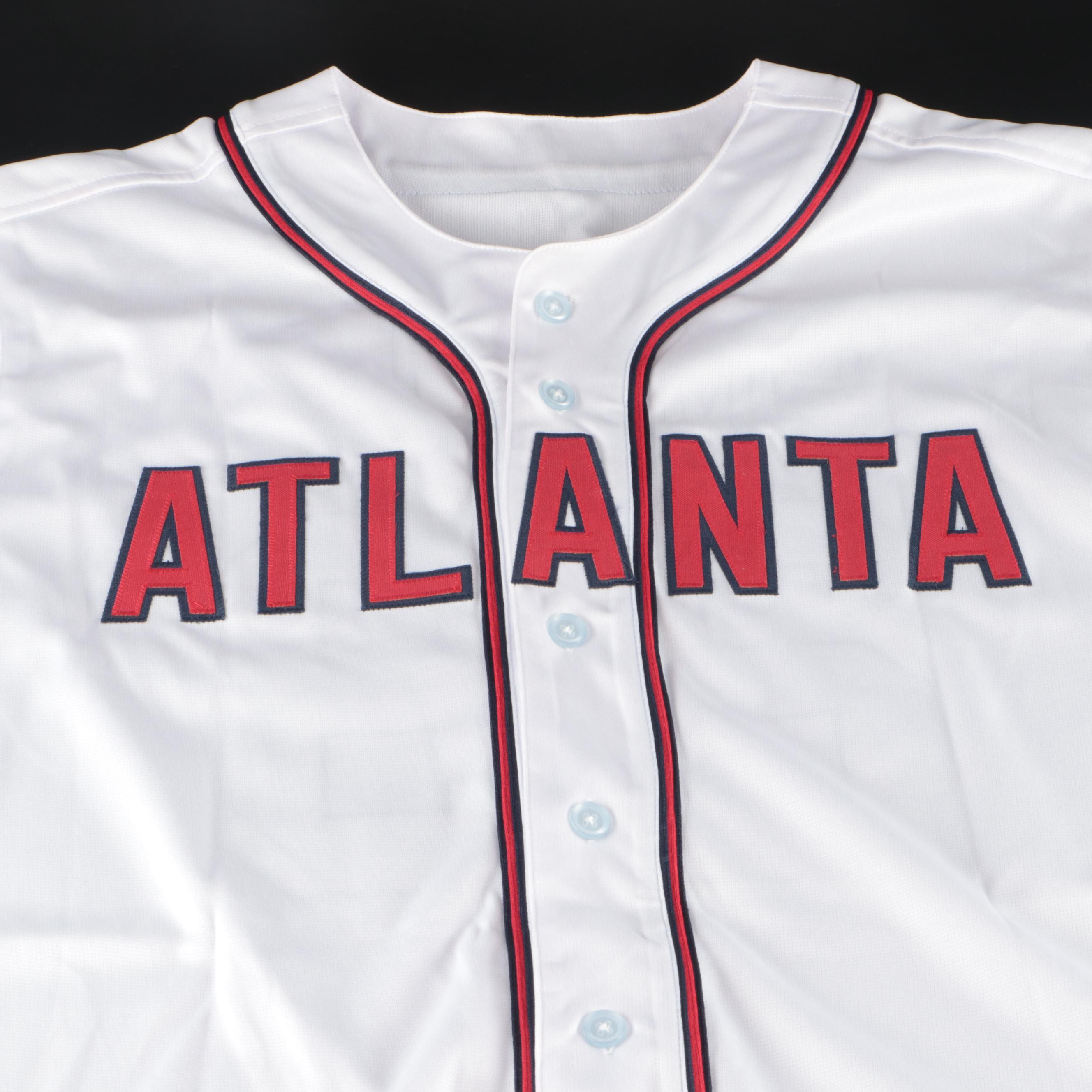 John Smoltz Signed Atlanta Braves Baseball Jersey, Beckett