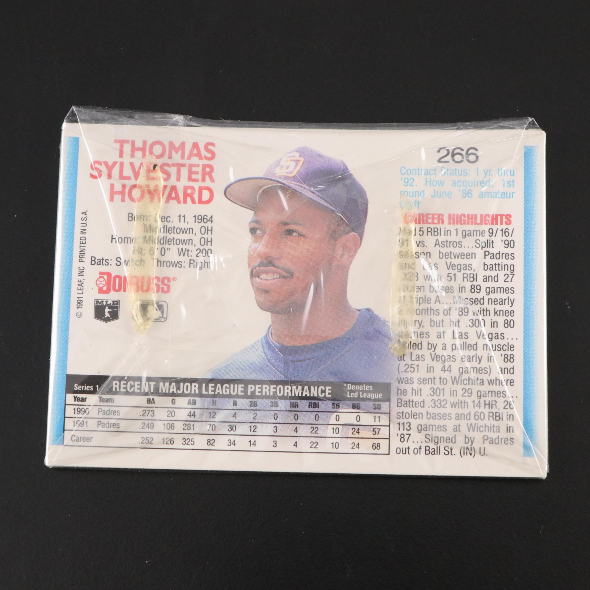 Donruss 1992 Nolan Ryan & Other Baseball Cards