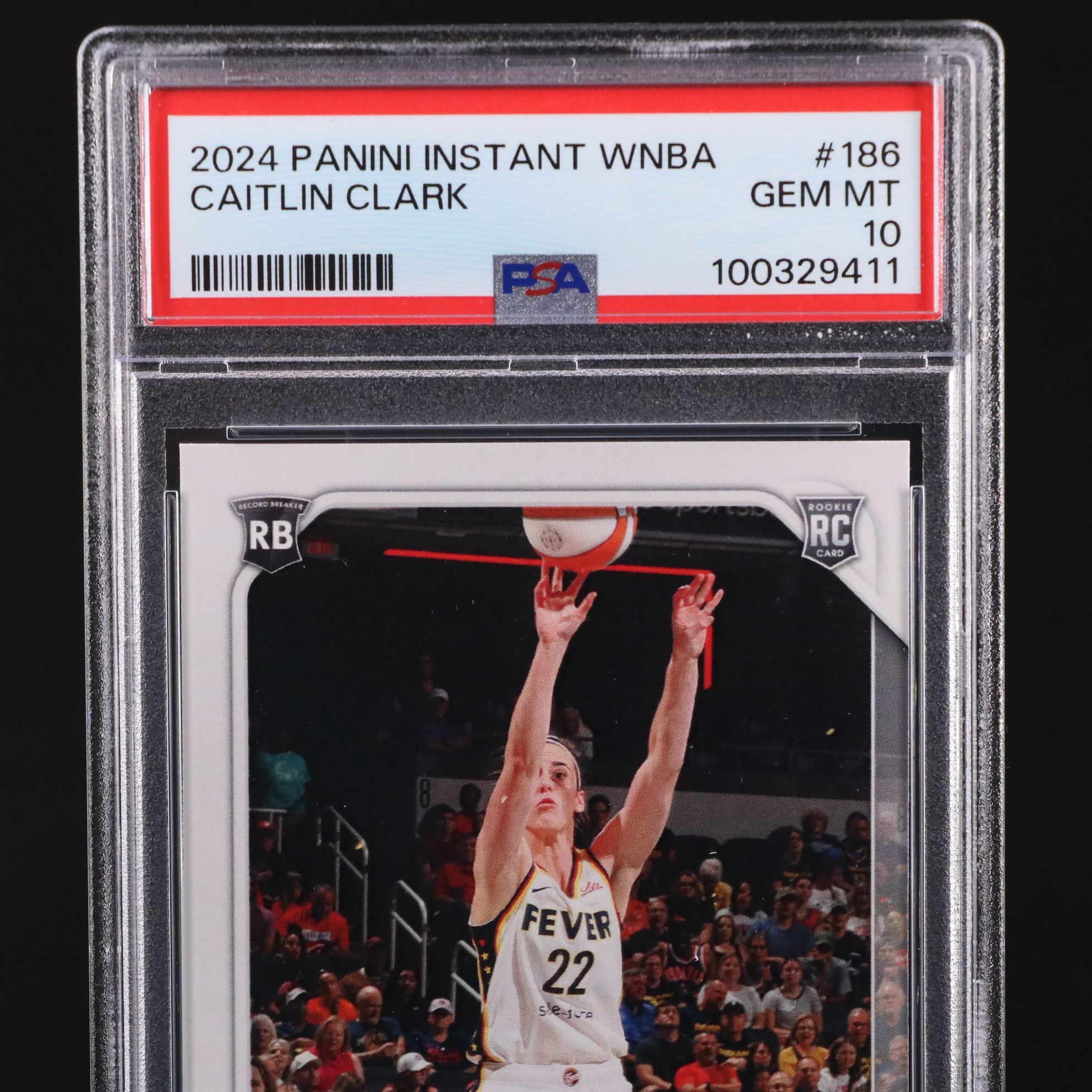 2024 Panini Instant Caitlin Clark Rookie Basketball Card Graded PSA 10