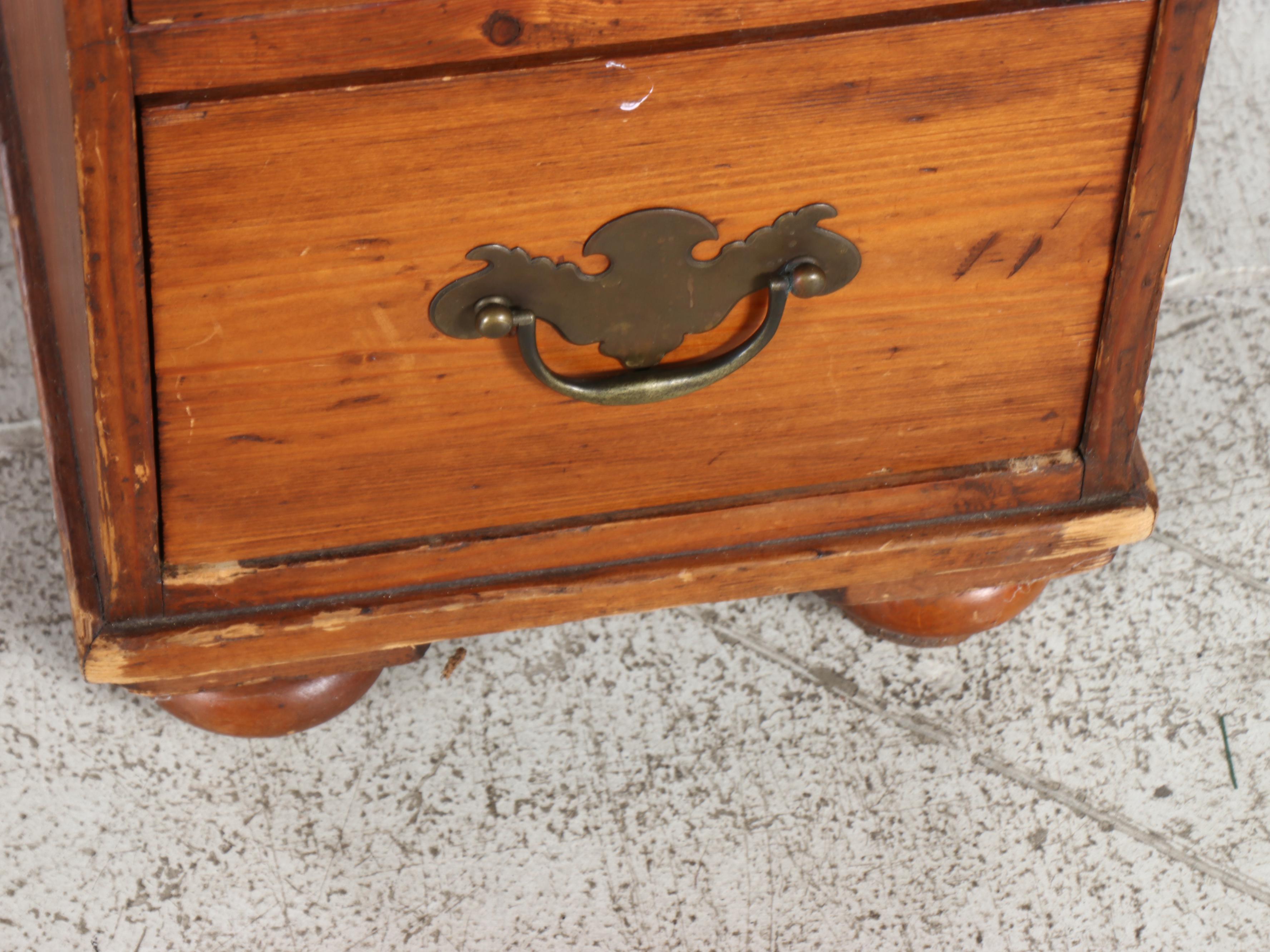 Chippendale Style Pine Writing Desk