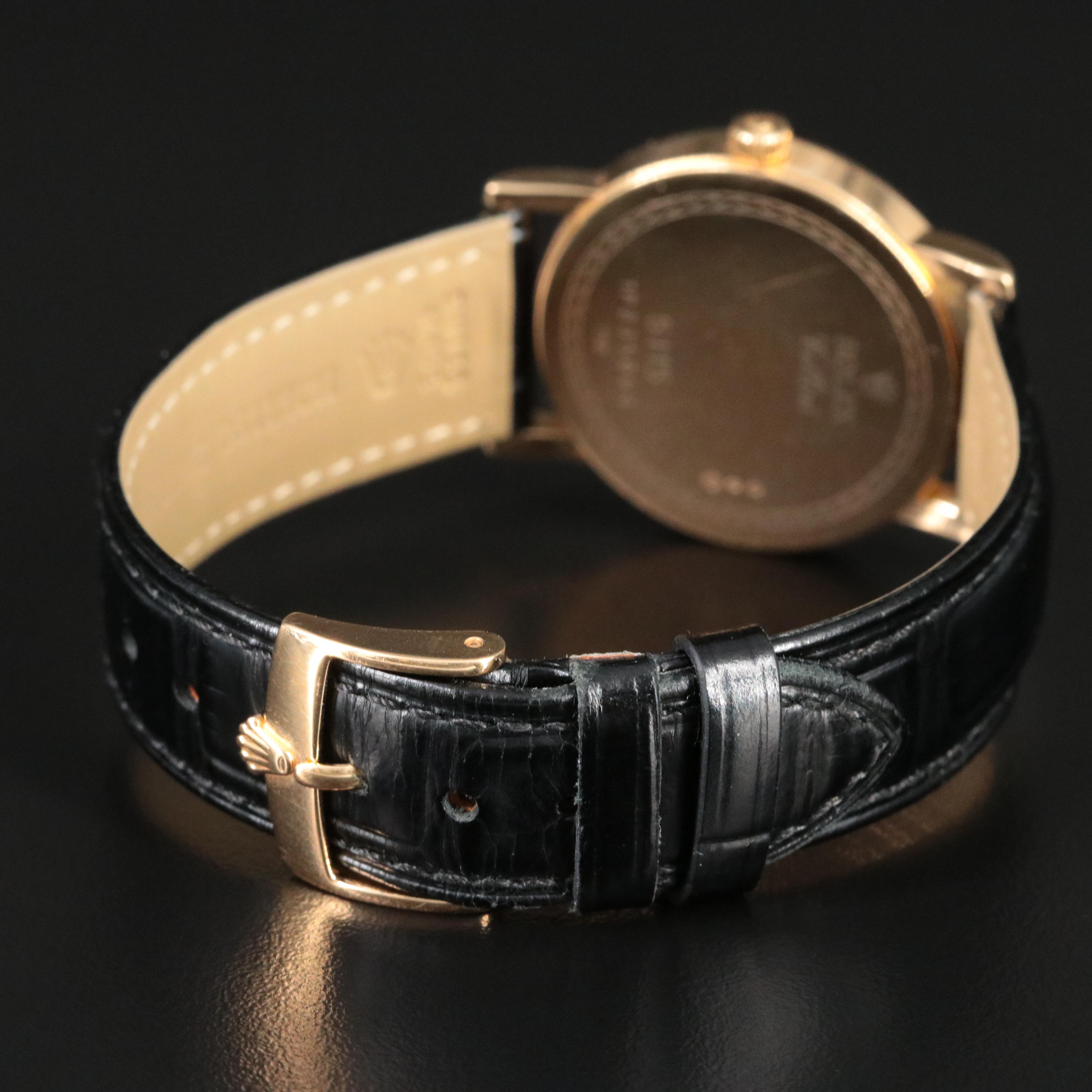 18K Rolex Cellini Model 5115/8 Watch