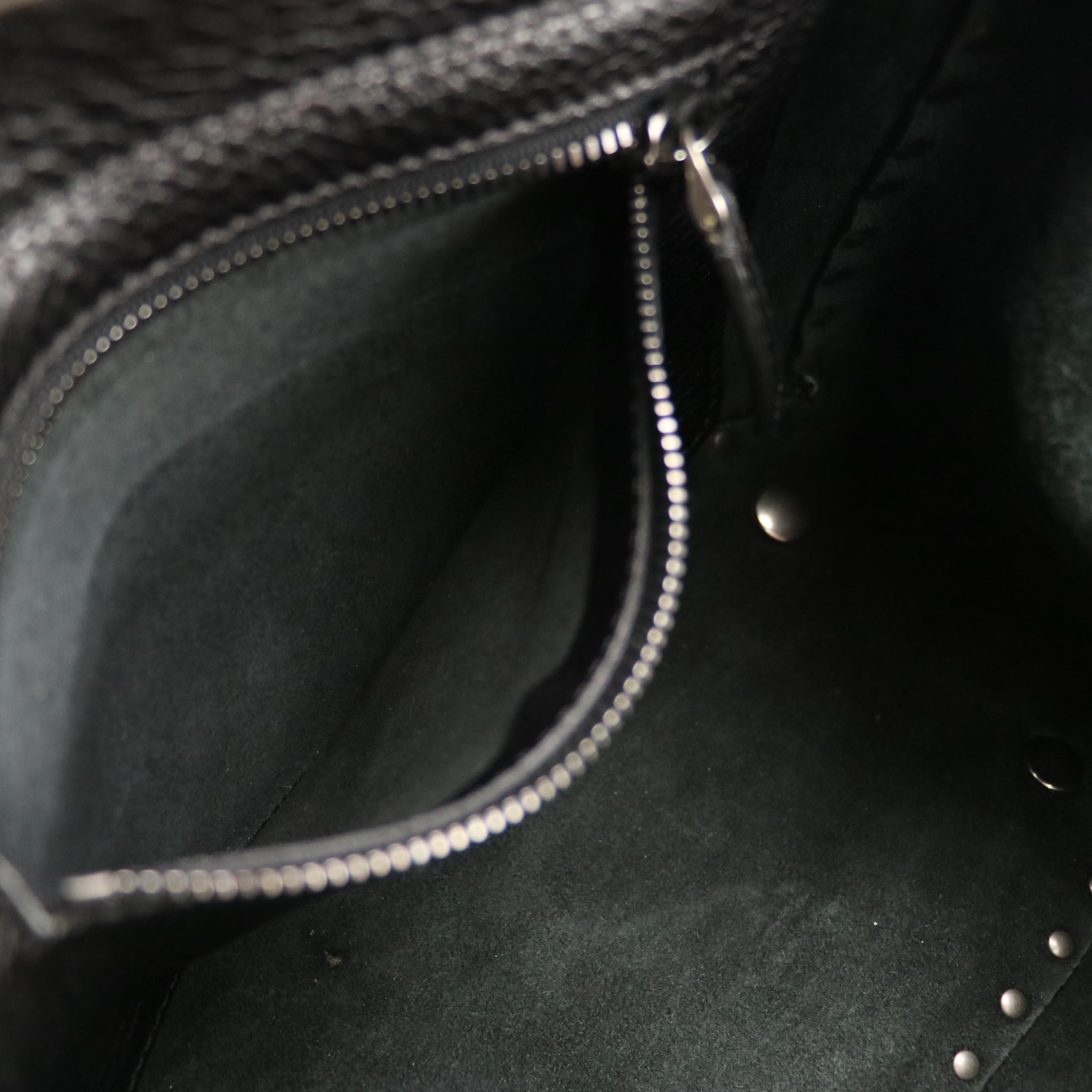 Valentino Two-Way Bag in Turquoise Rock Studded Calfskin Leather