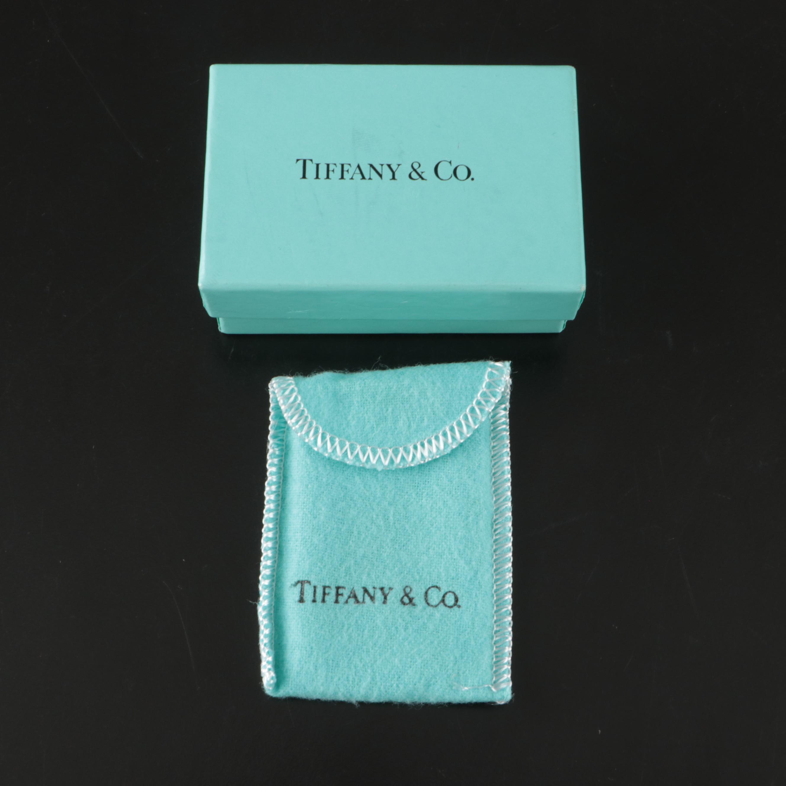 Tiffany & Co. "Caduceus" Sterling Silver Key Ring