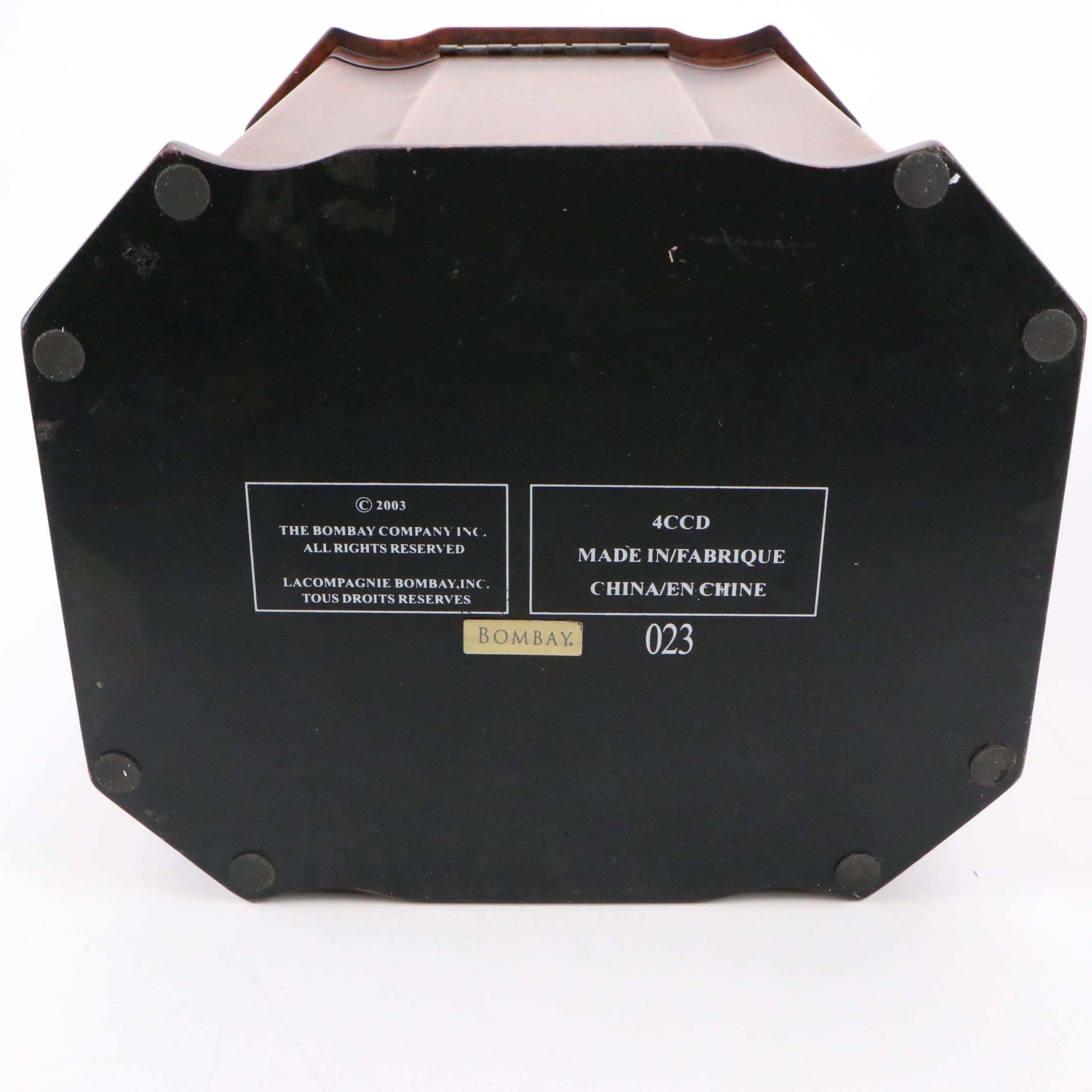 Bombay Company "Chateau" Four Bottle Wine Boxes