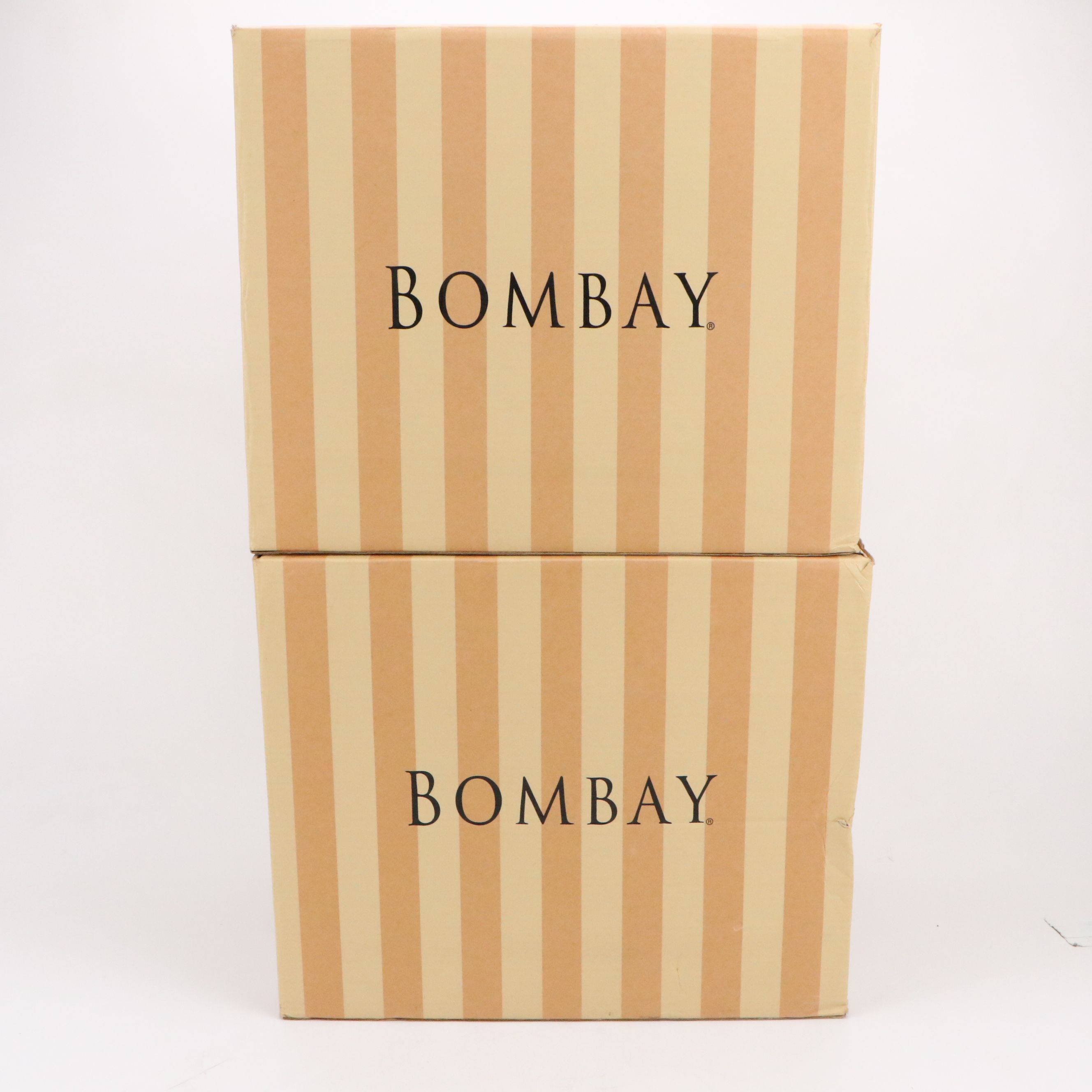 Bombay Company "Chateau" Four Bottle Wine Boxes