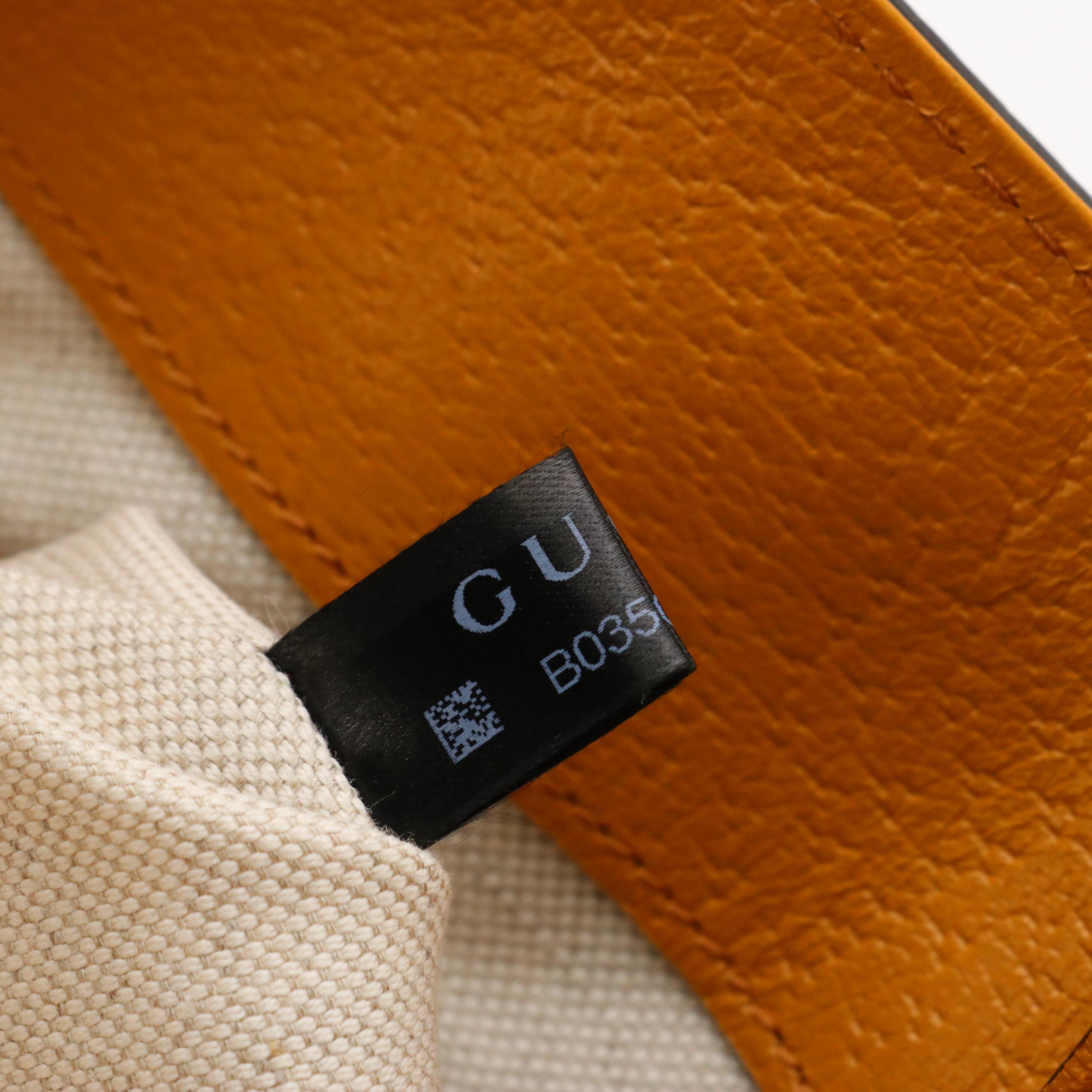 Gucci Limited Edition Exo Kai Teddy Bear Printed GG Supreme Canvas Tote Bag