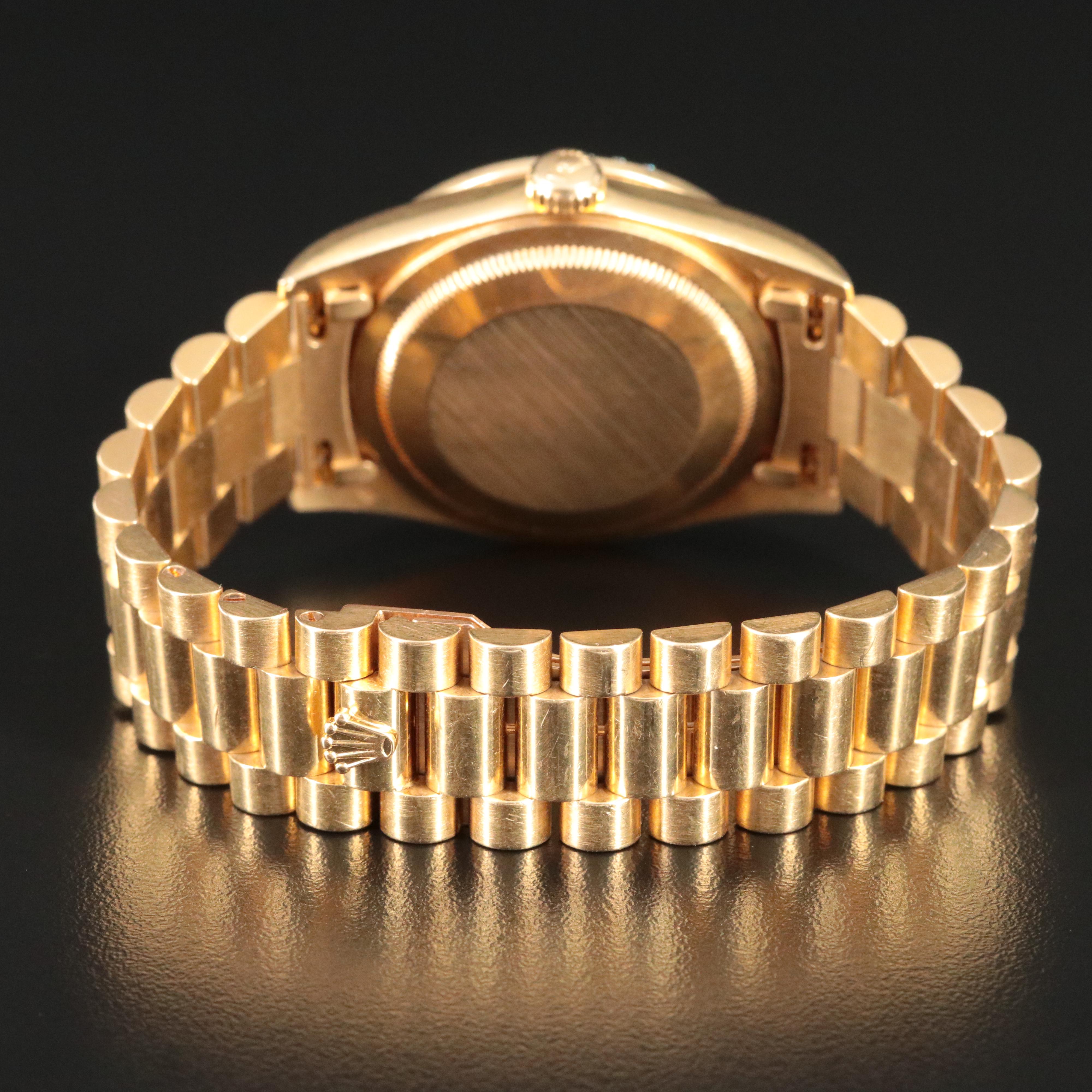 1995 Rolex Day-Date Custom Diamond President 18238 Watch