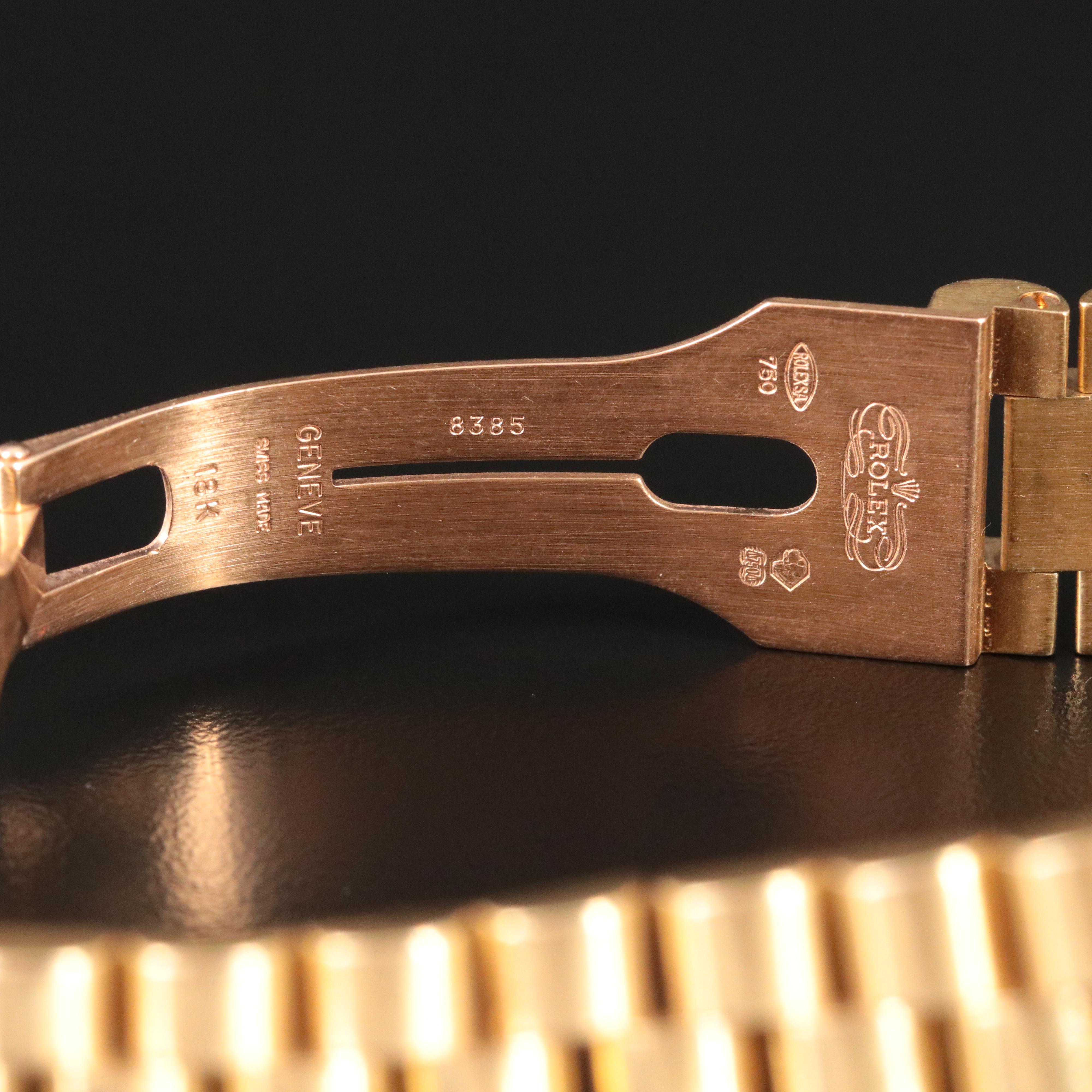 1995 Rolex Day-Date Custom Diamond President 18238 Watch