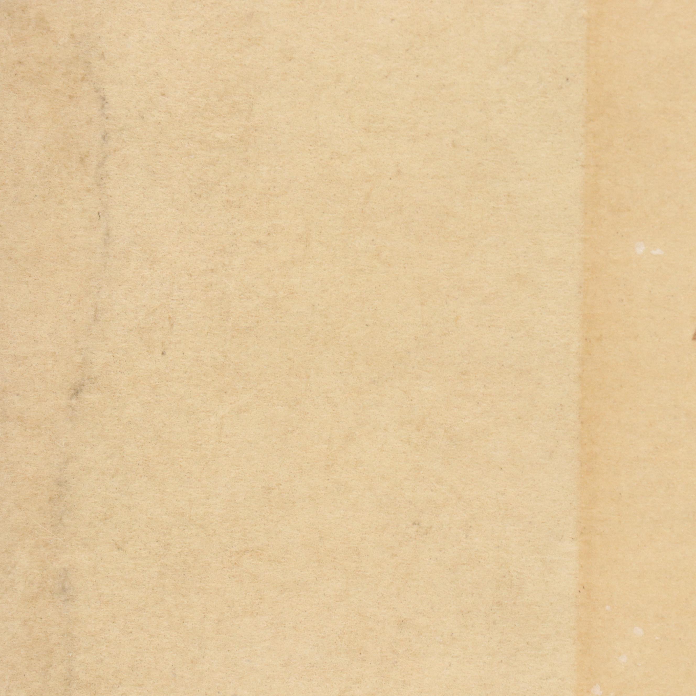 East Asian Floral Watercolor Painting, Early 20th Century