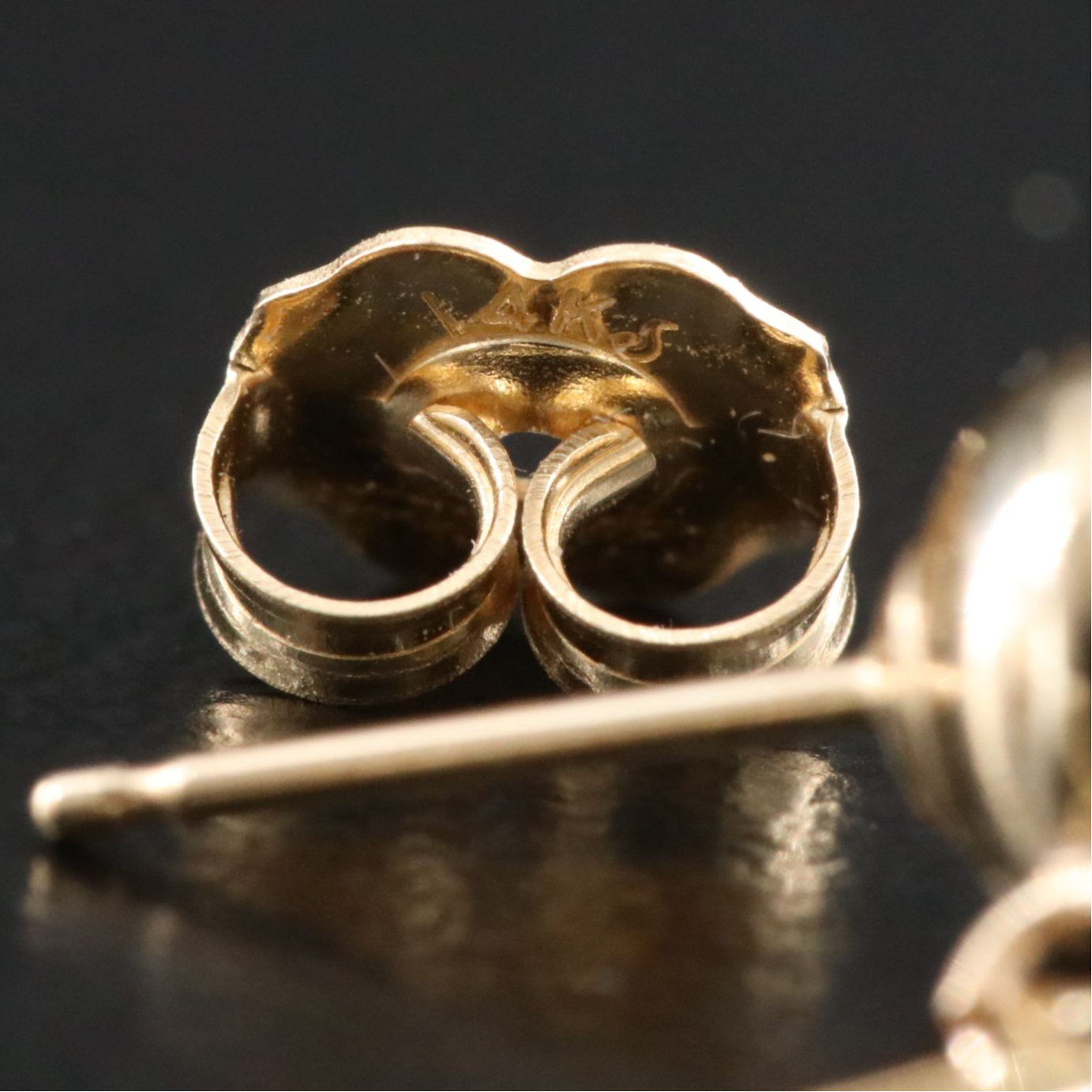 14K Pearl Drop Earrings