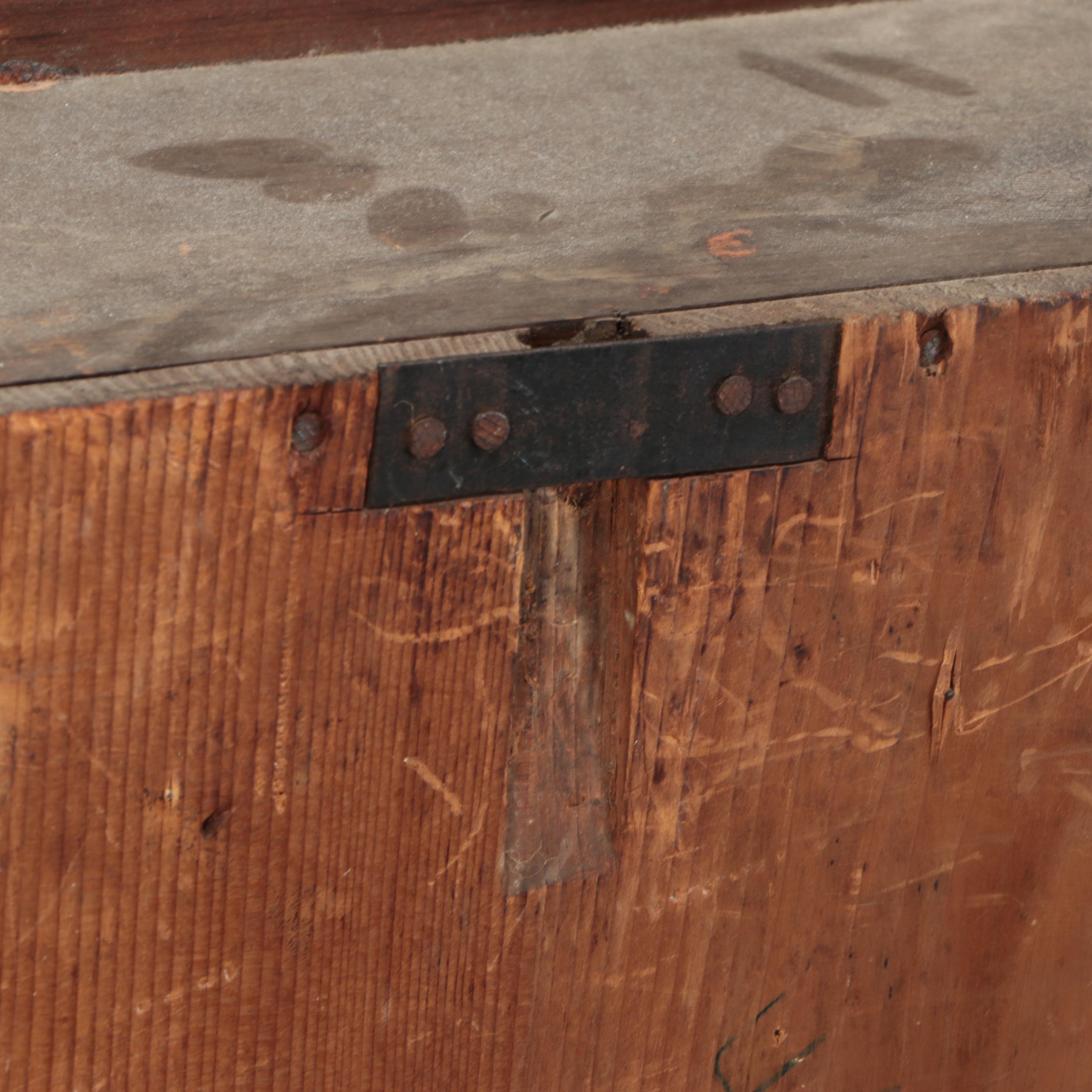 Three-Weight Carved Wood Wall Clock