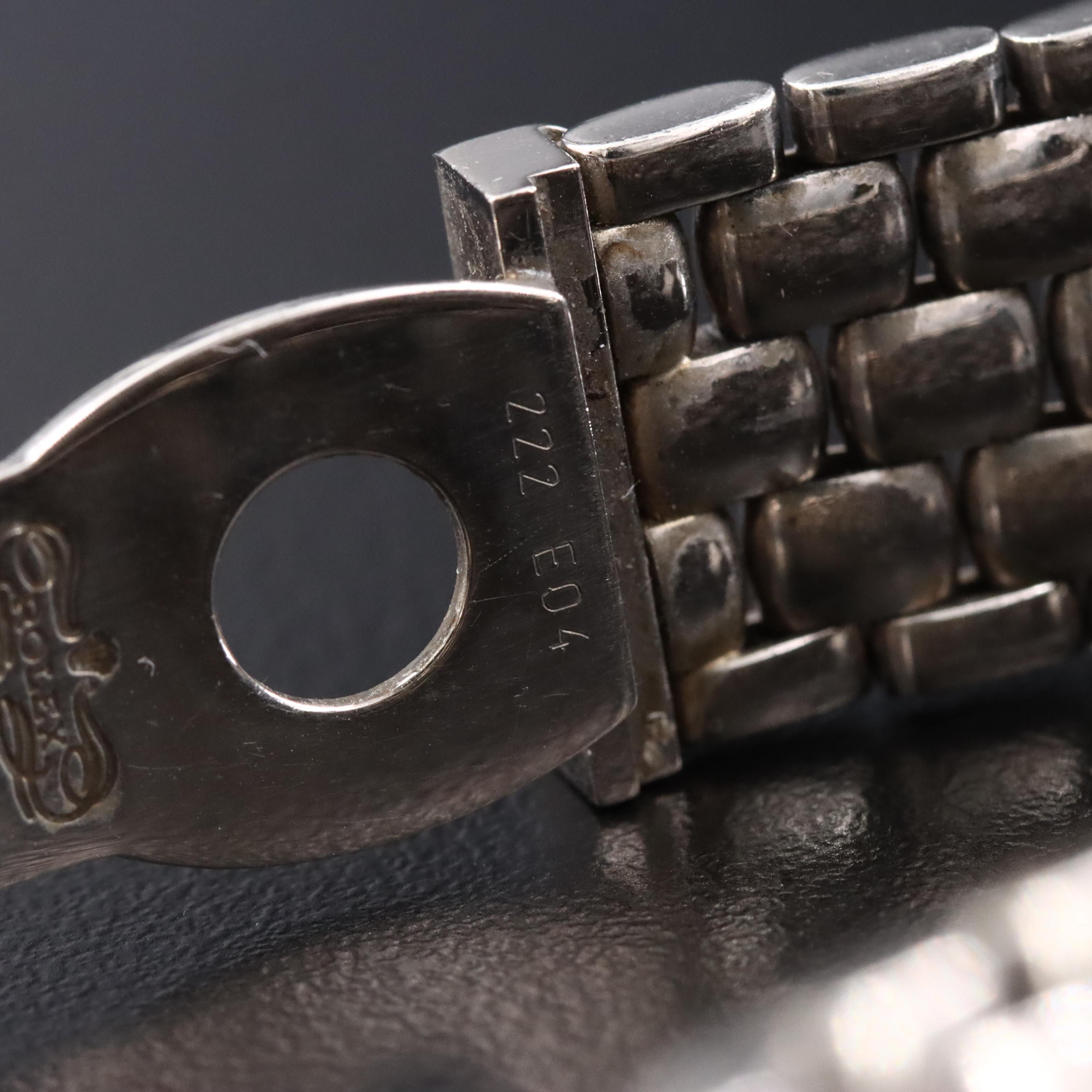 2007 Rolex Cellini Cellissimo Silver Jubilee Diamond Dial & Bezel 18K 6681 Watch