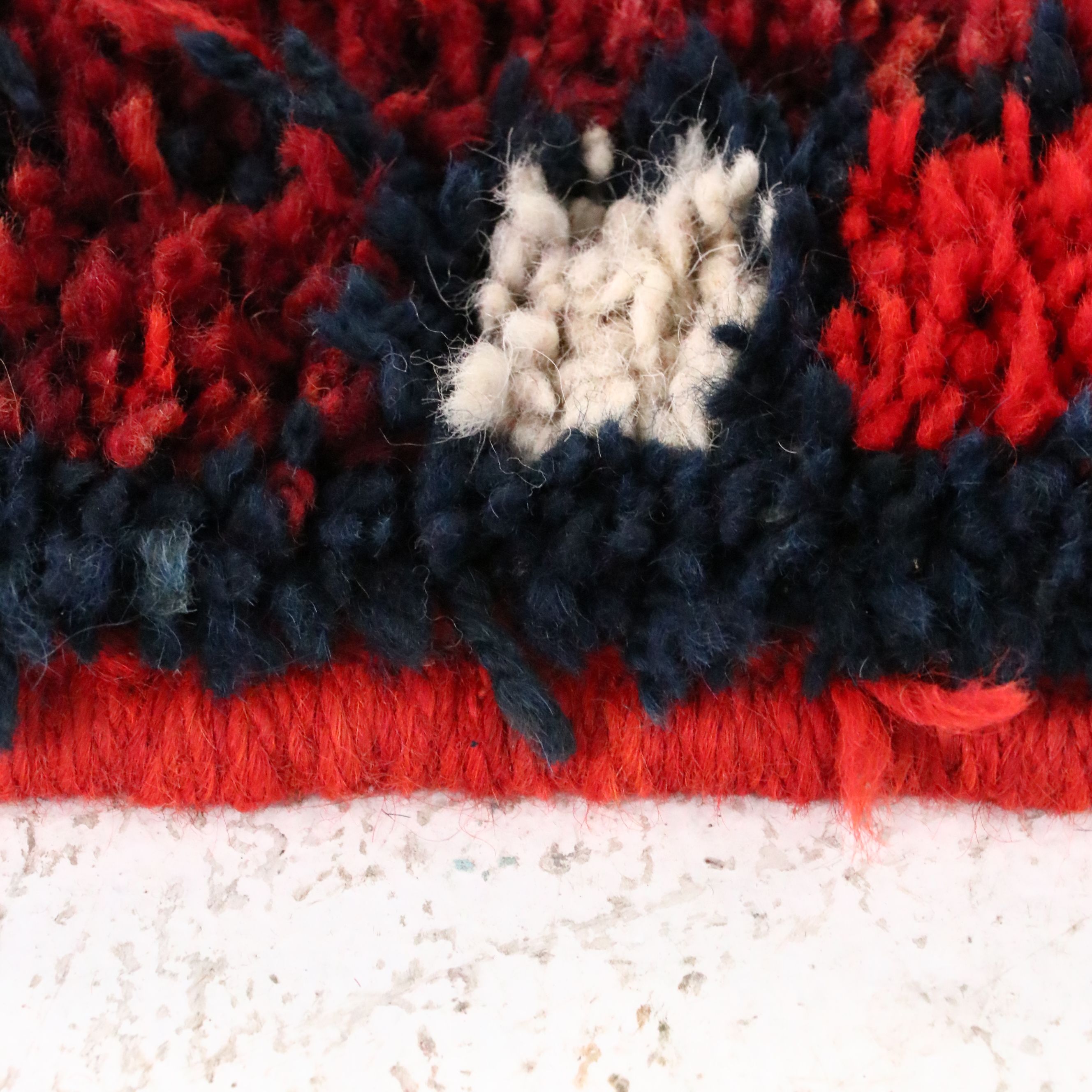 2'10 x 9'9 Hand-Knotted Moroccan Berber Long Rug