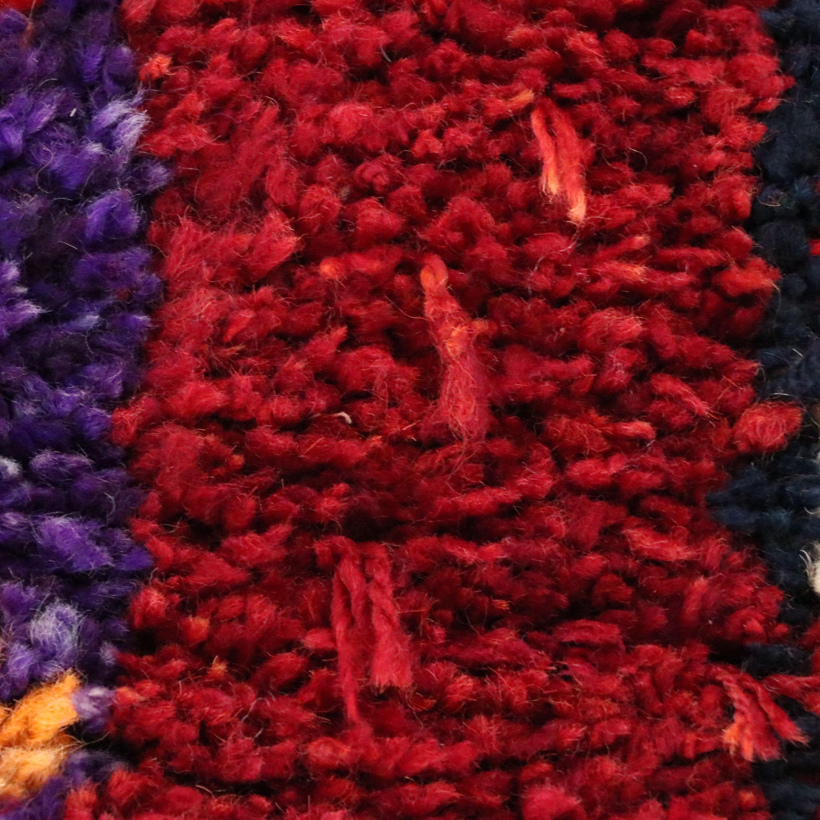 2'10 x 9'9 Hand-Knotted Moroccan Berber Long Rug