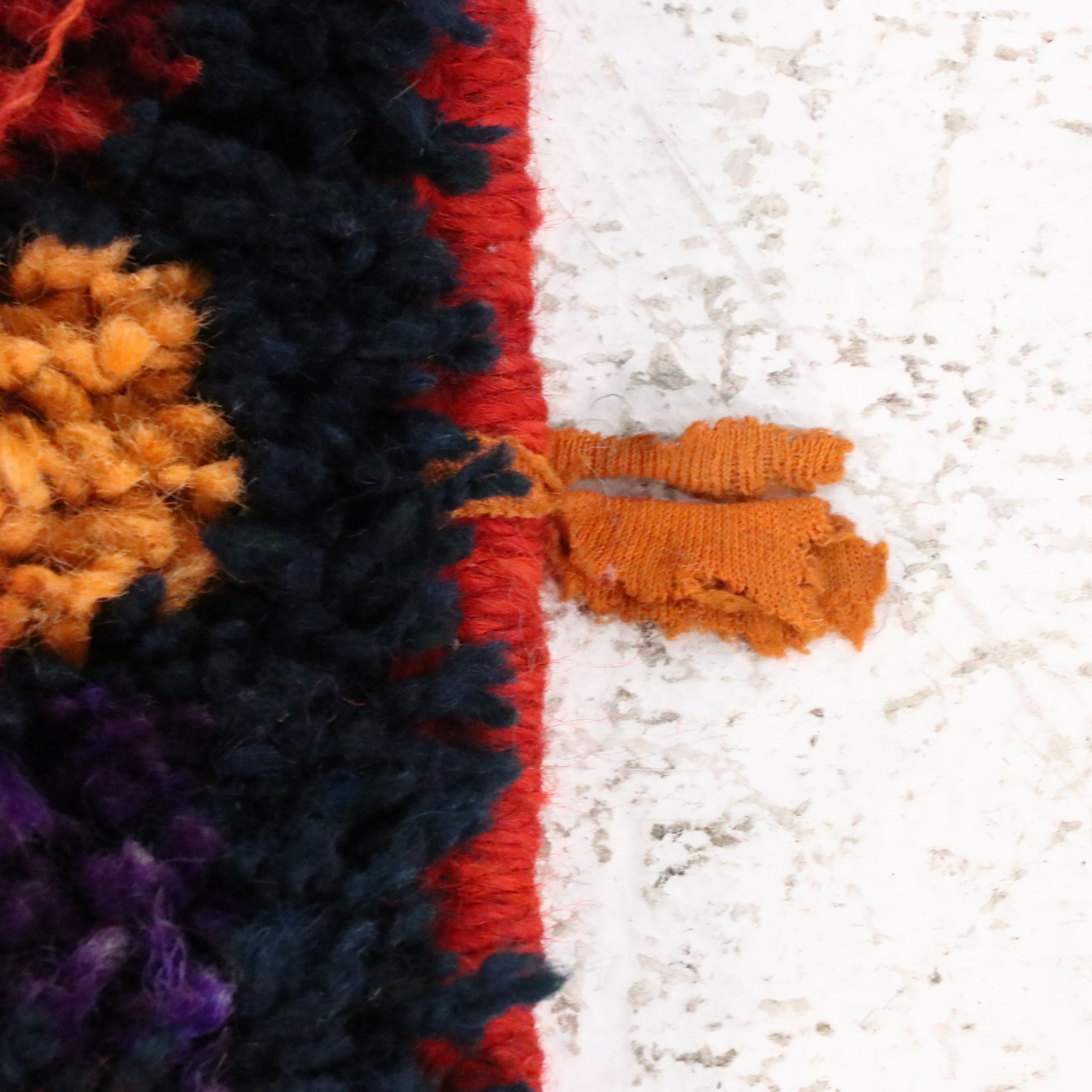 2'10 x 9'9 Hand-Knotted Moroccan Berber Long Rug