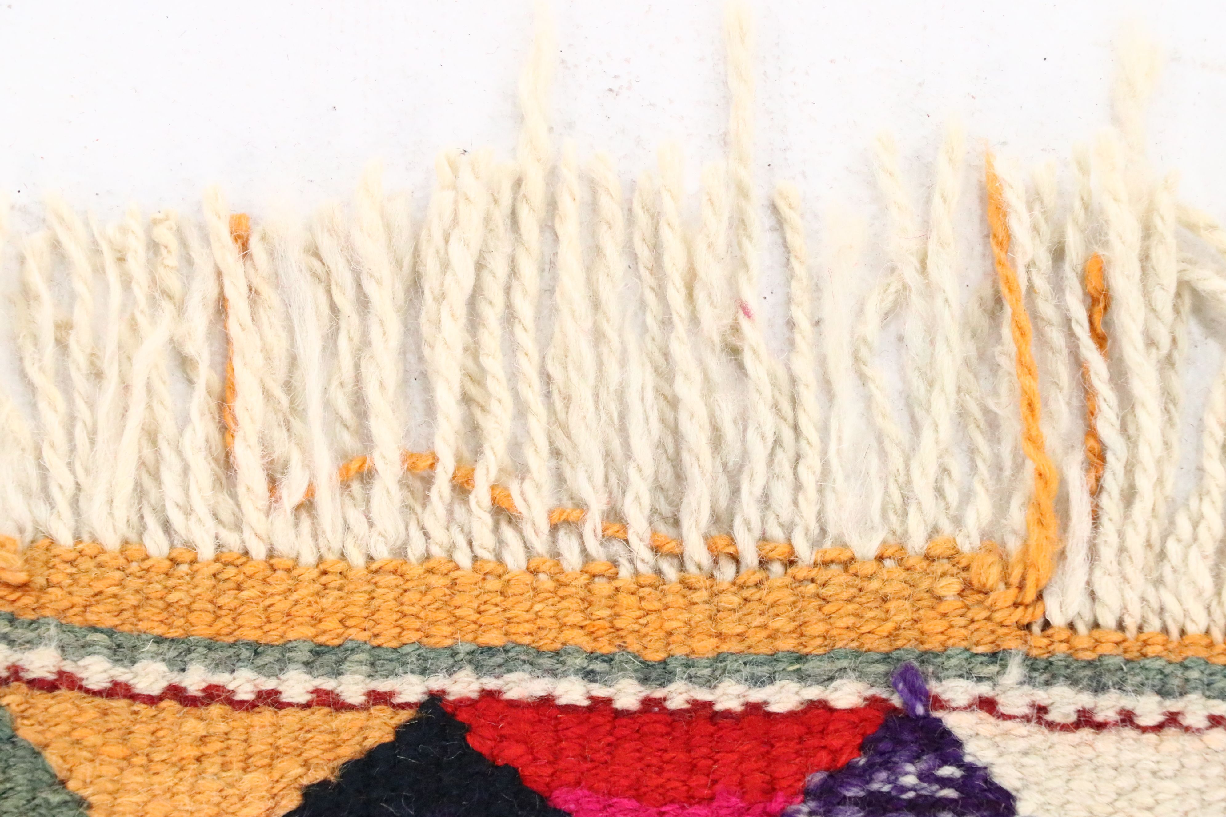 2'10 x 9'9 Hand-Knotted Moroccan Berber Long Rug