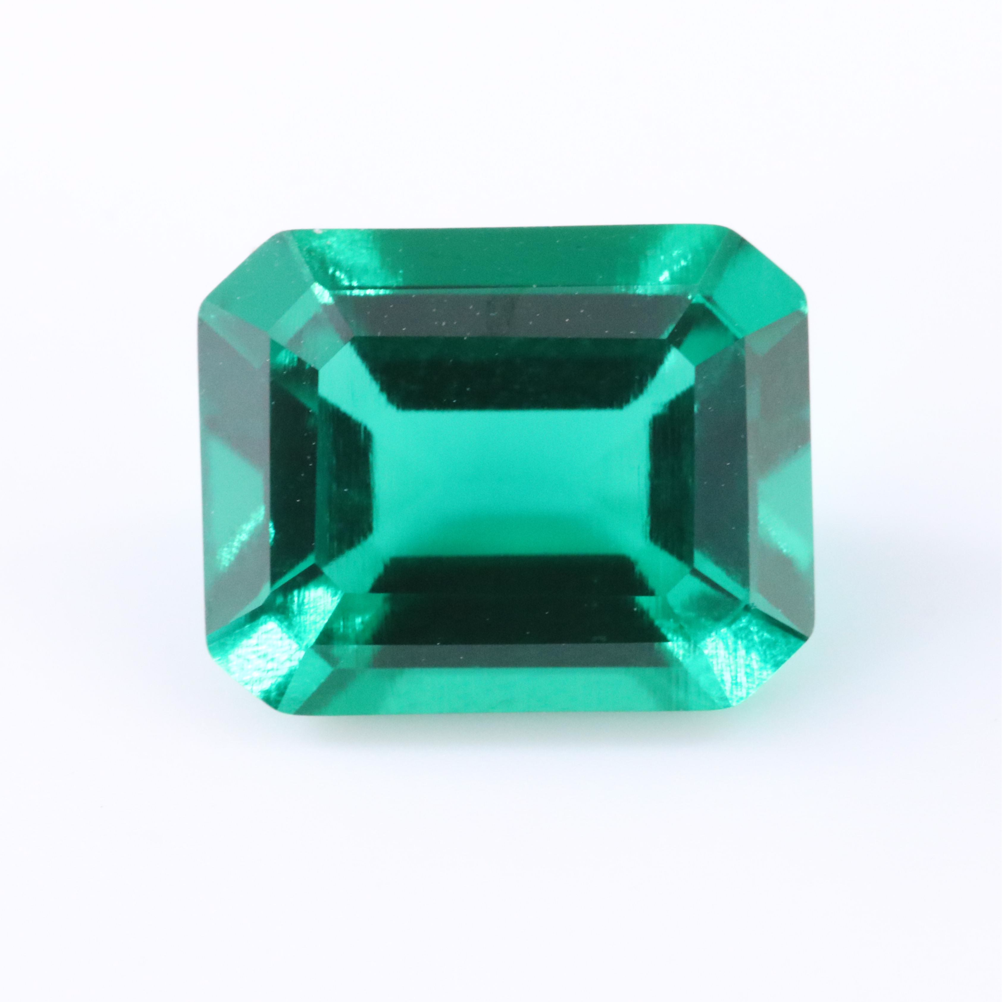 Loose 2.63 CT Lab Grown Emerald