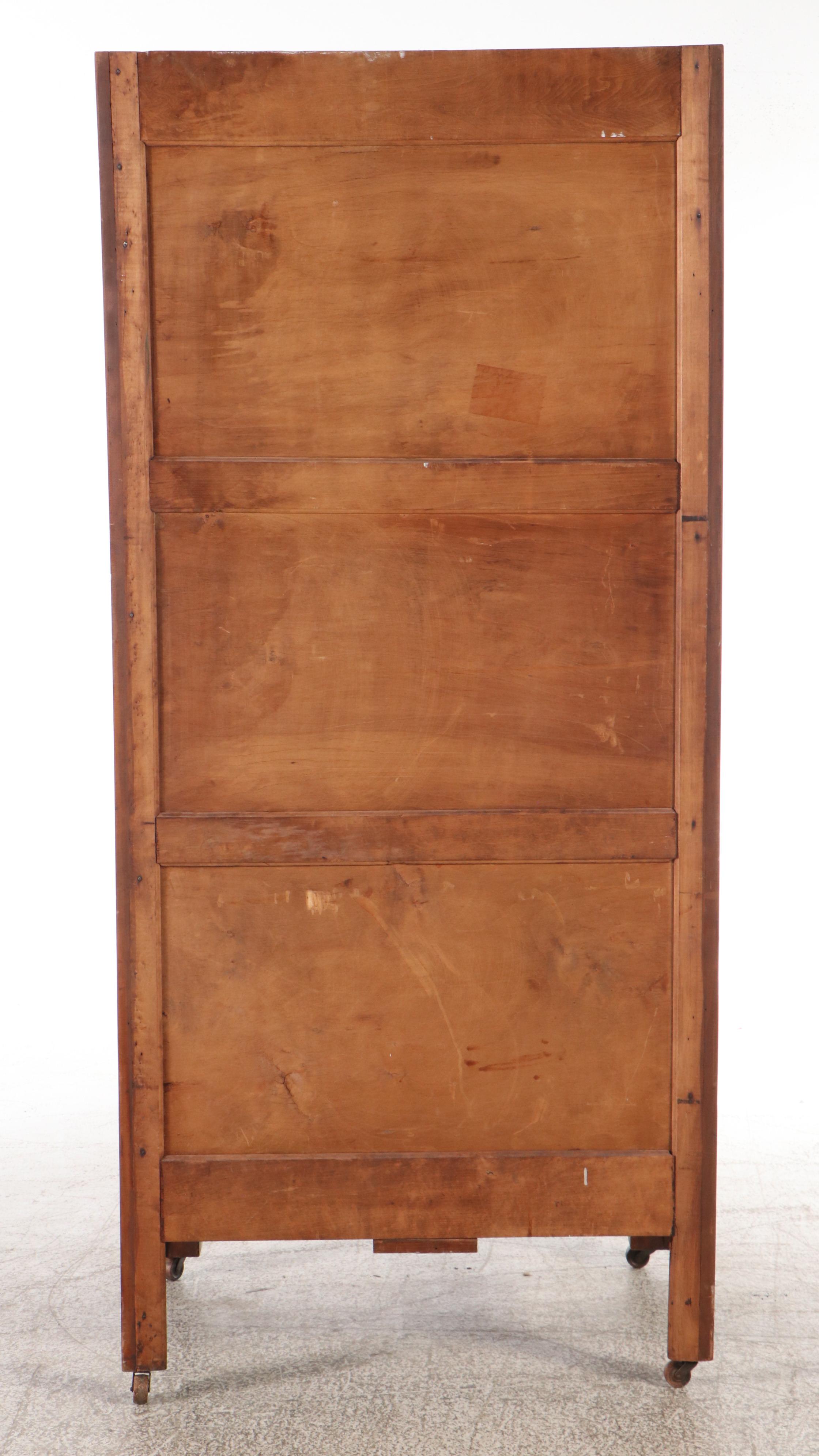 Mahogany Free-Standing Wardrobe