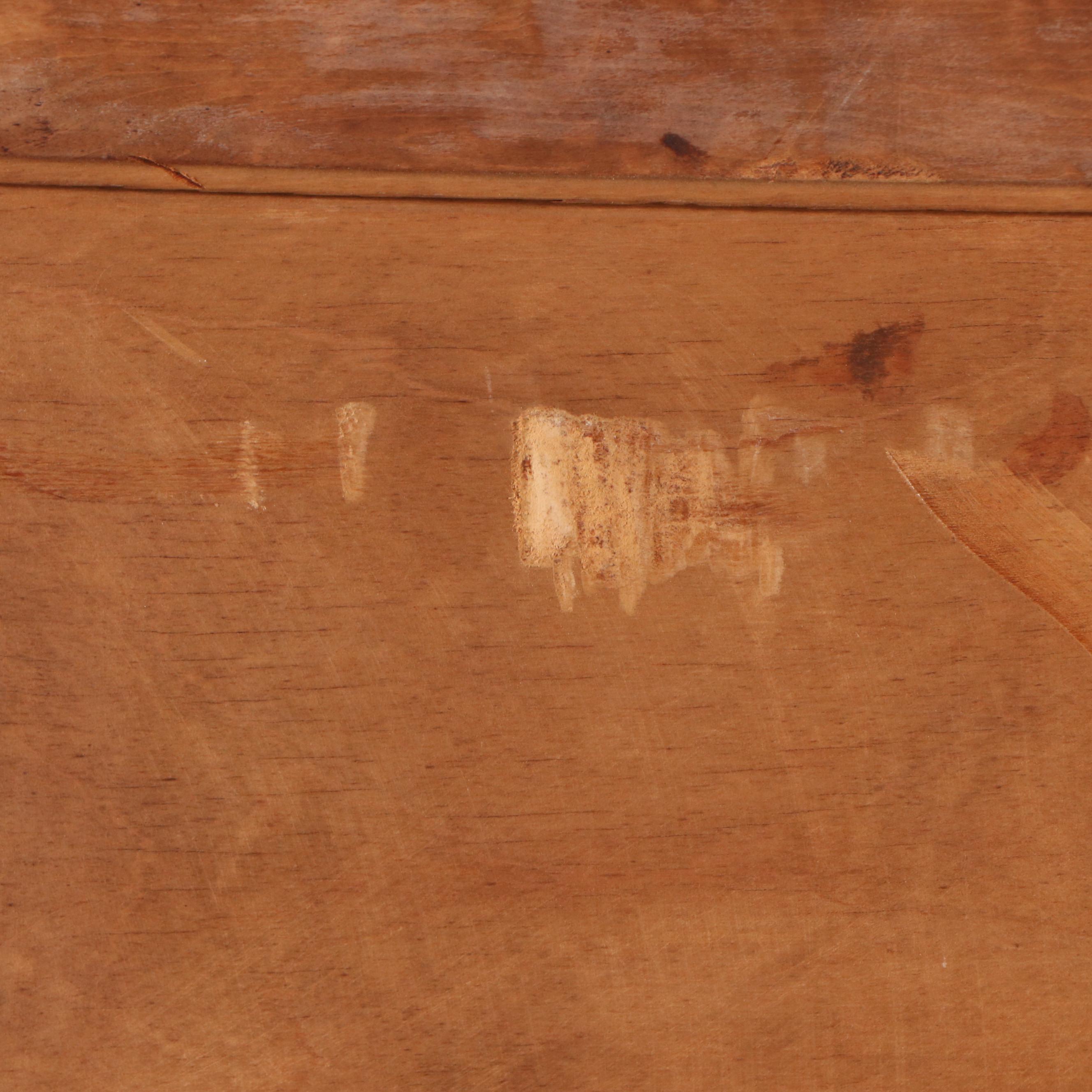 Mahogany Free-Standing Wardrobe