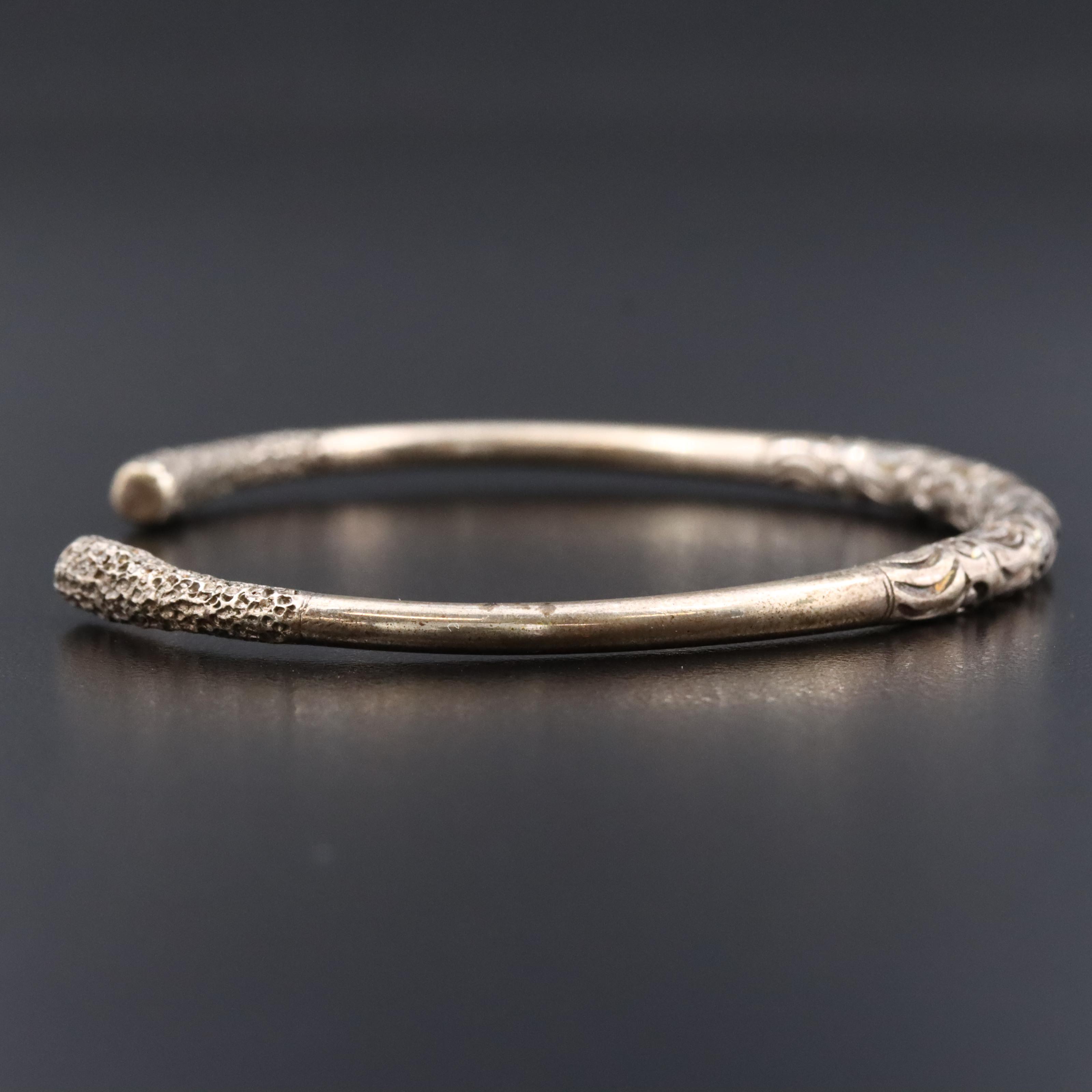 Vintage 900 Silver Cuff