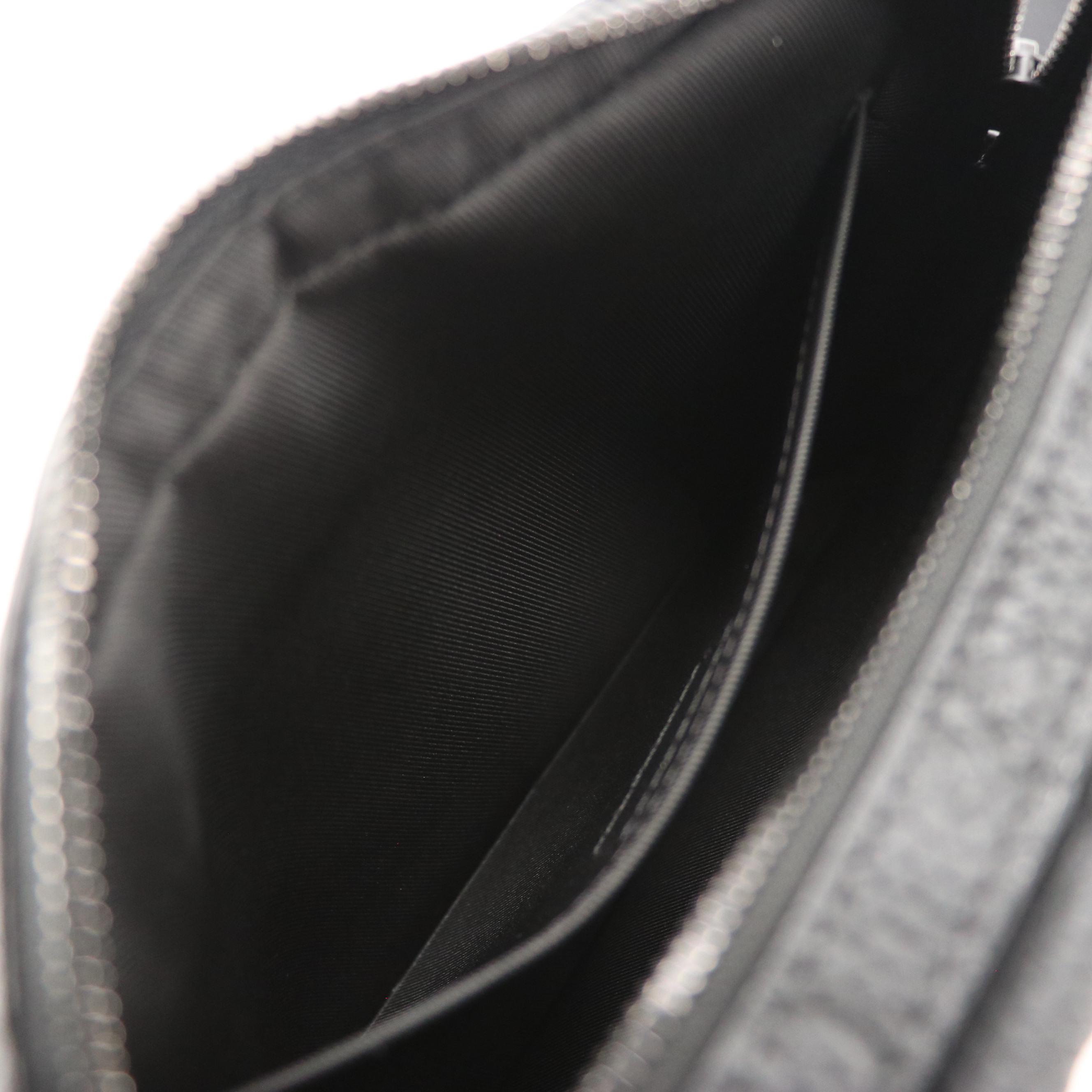 Louis Vuitton Steamer Messenger Flap Bag in Monogram Taurillon Leather, With Box